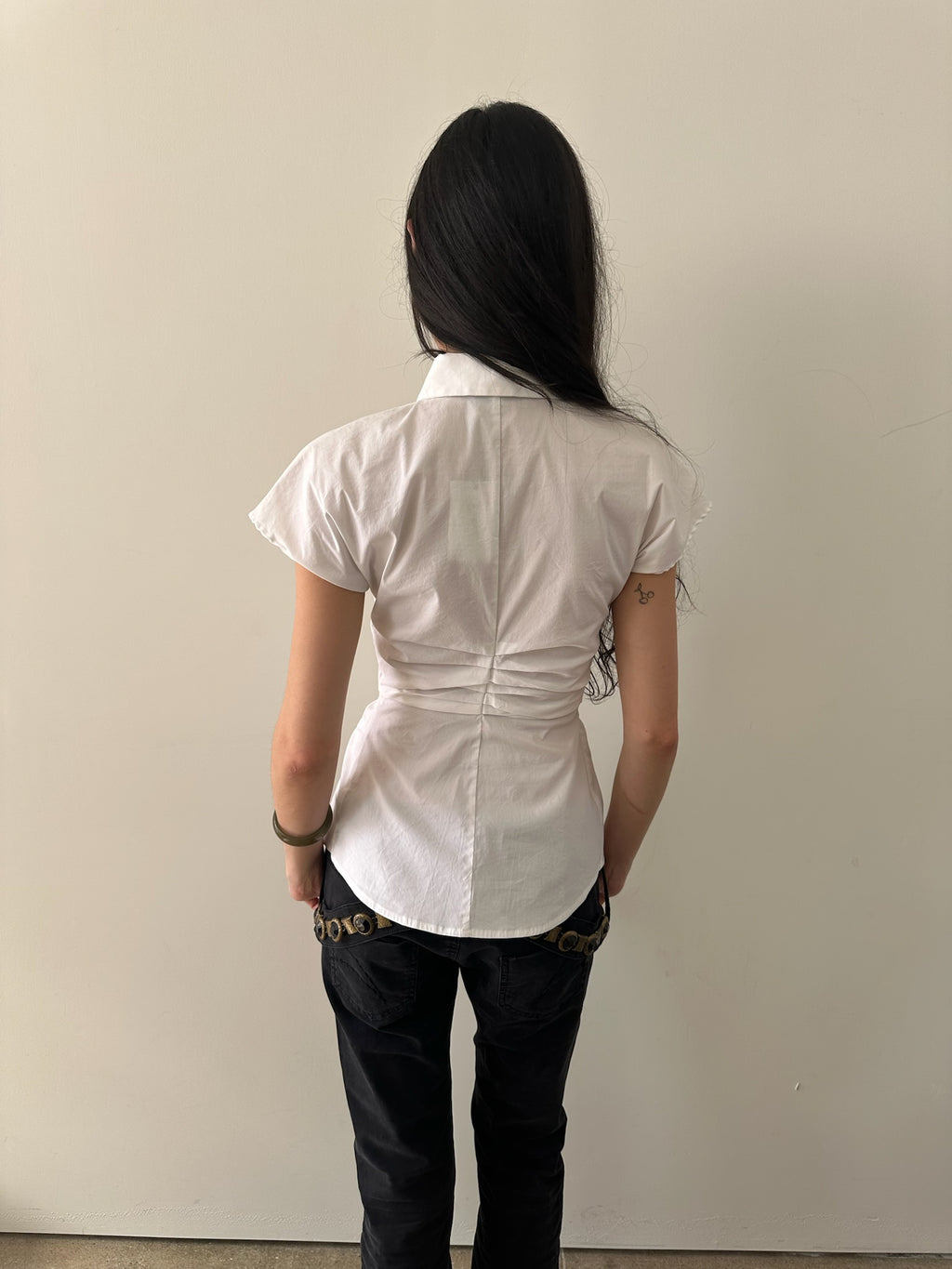Betty blue button down