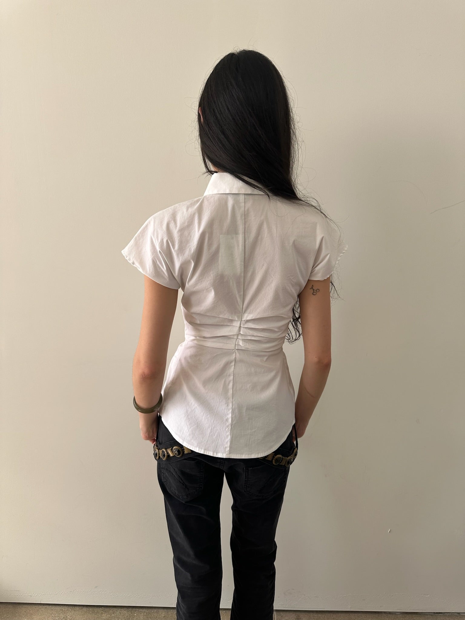 Betty blue button down