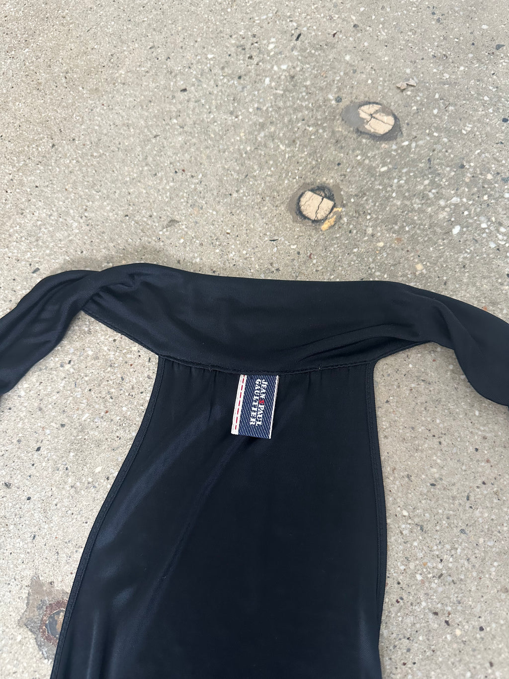 Jean paul gaultier black dress