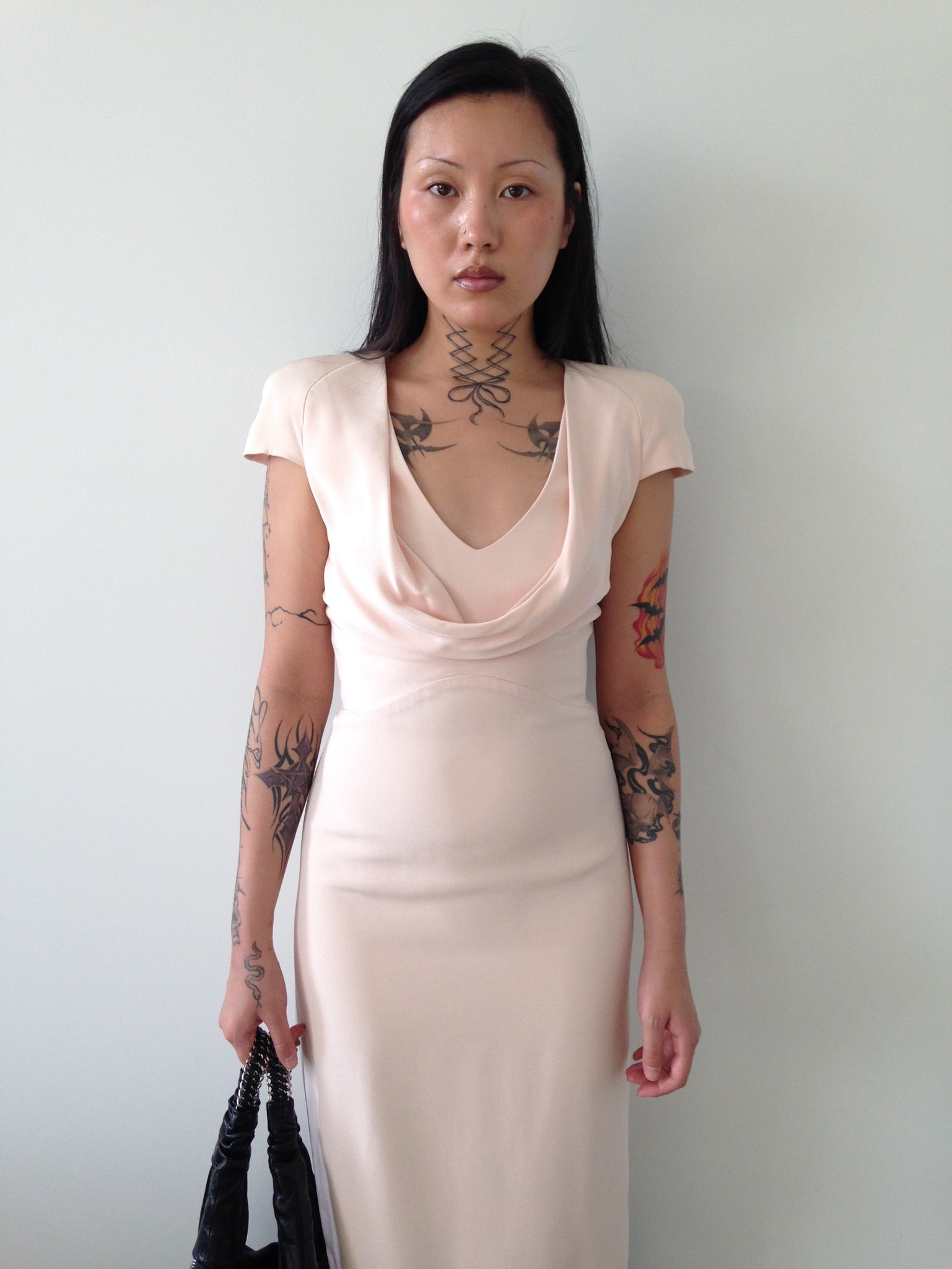 alexander mcqueen 2011 silk dress