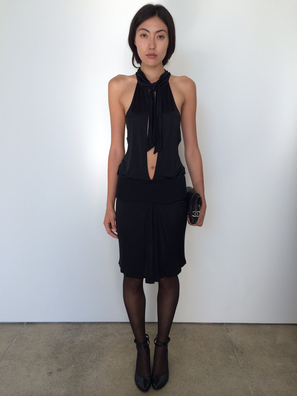 Jean paul gaultier black dress