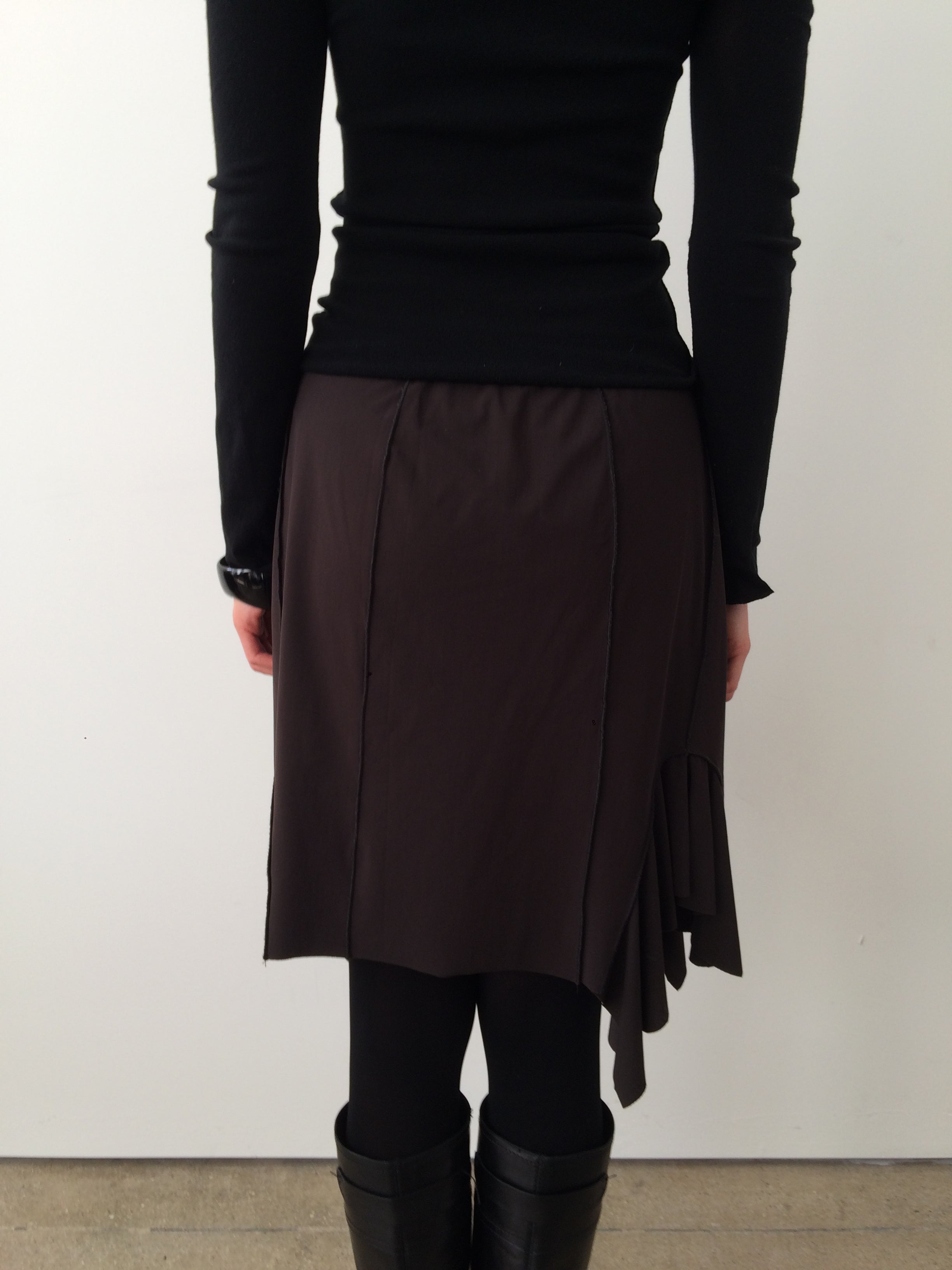marithé + françois girbaud brown skirt