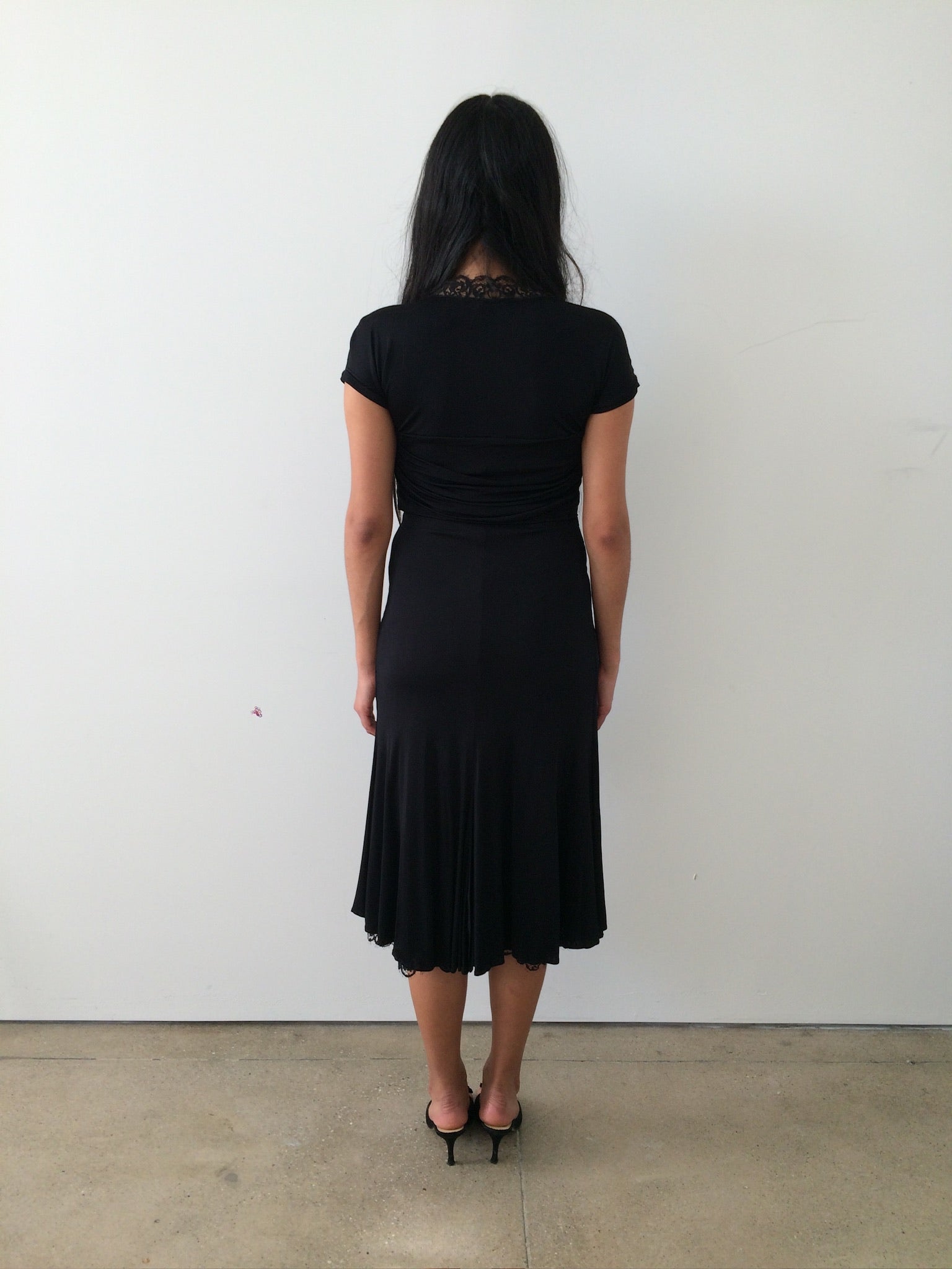 vintage alberta ferreti slip dress