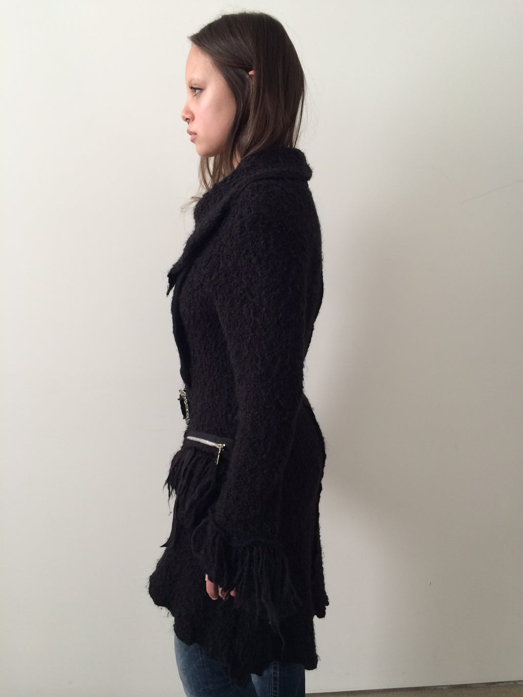 zone bleue wool jacket