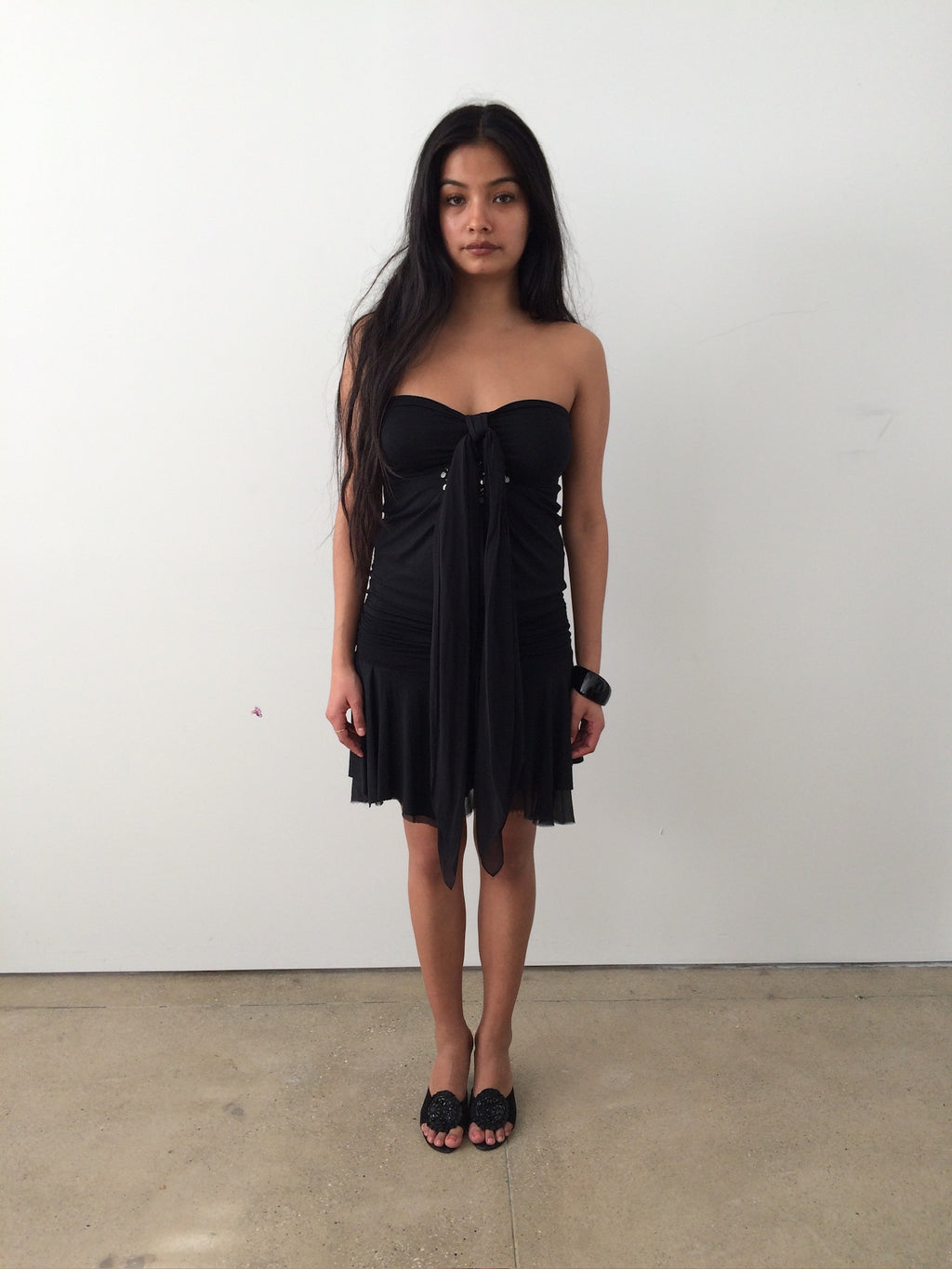 italian brand vintage halter dress