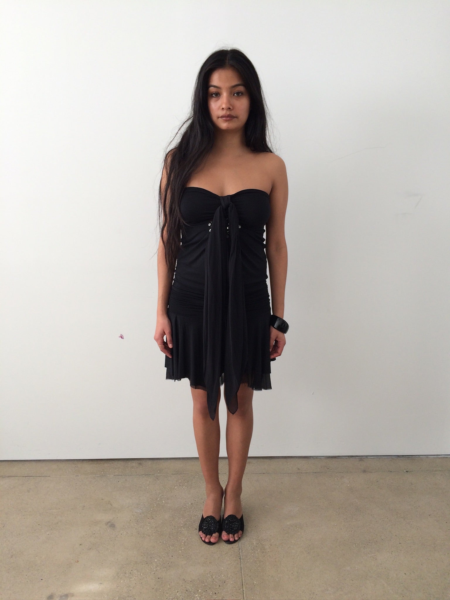 italian brand vintage halter dress