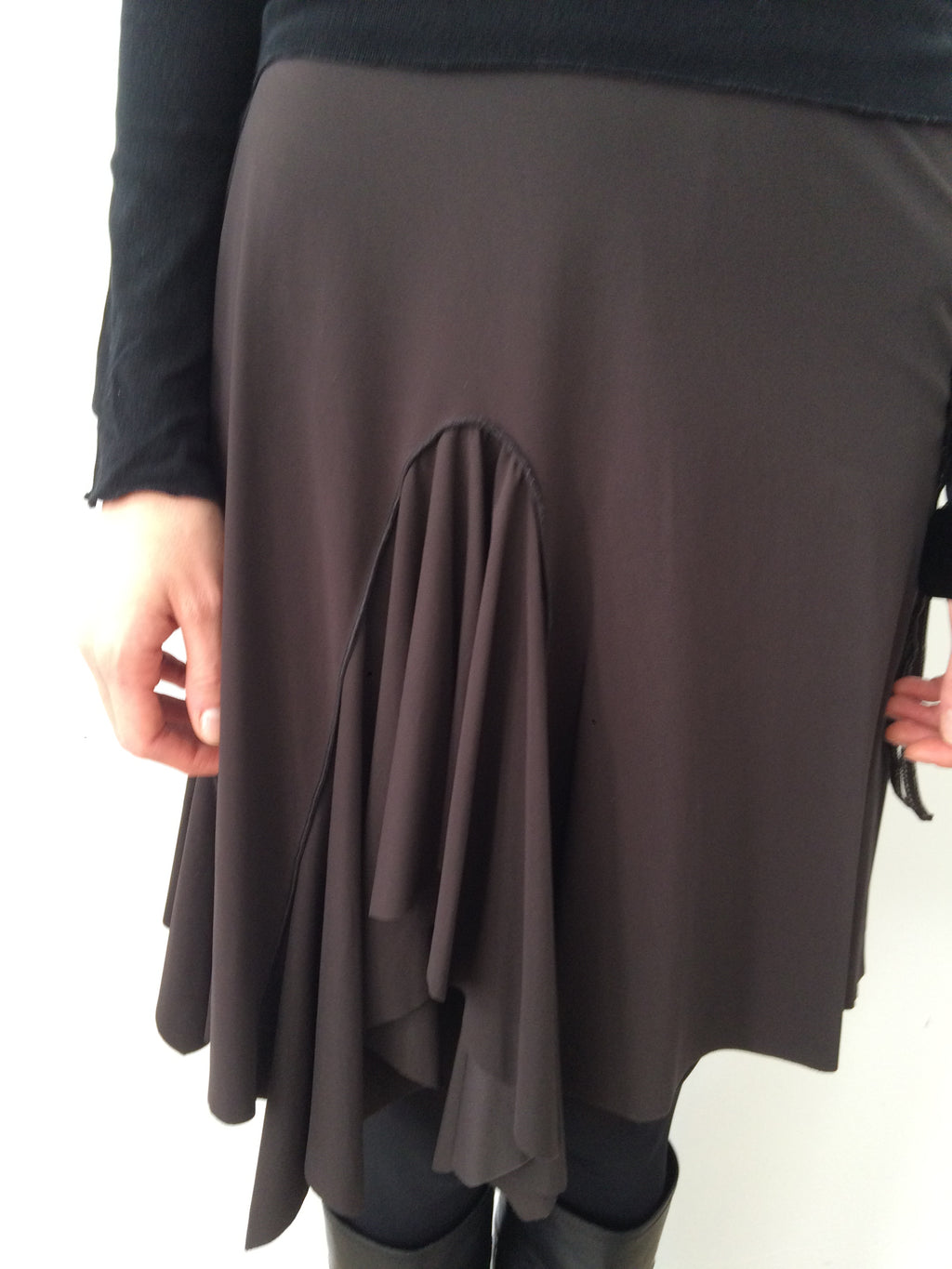 marithé + françois girbaud brown skirt