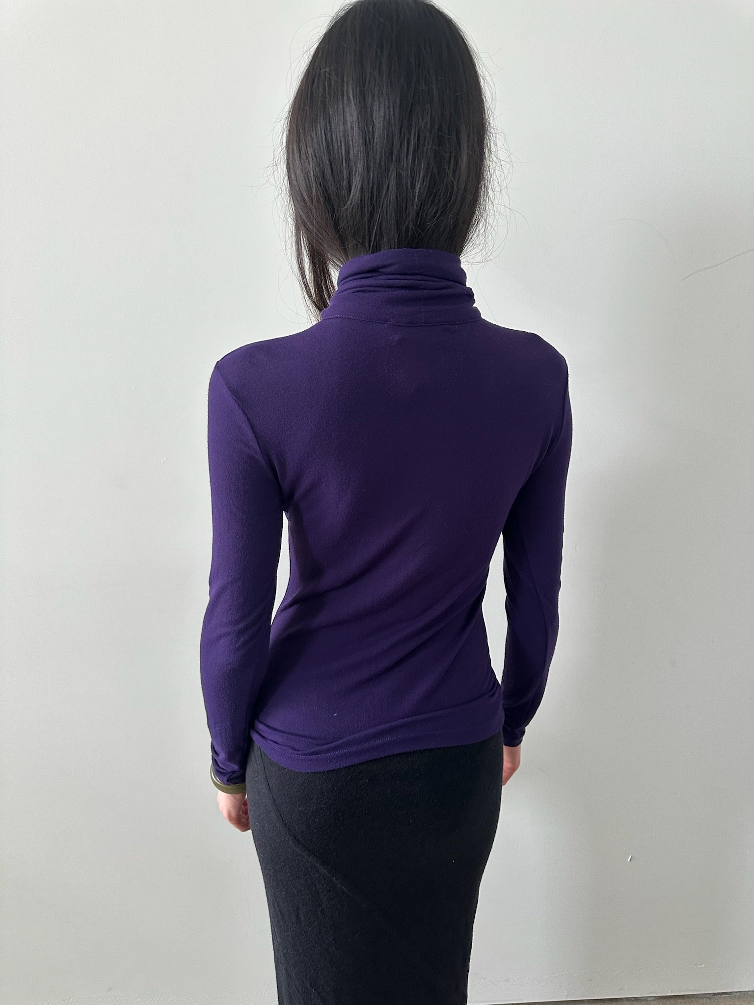 Patrizia Pepe purple long sleeve