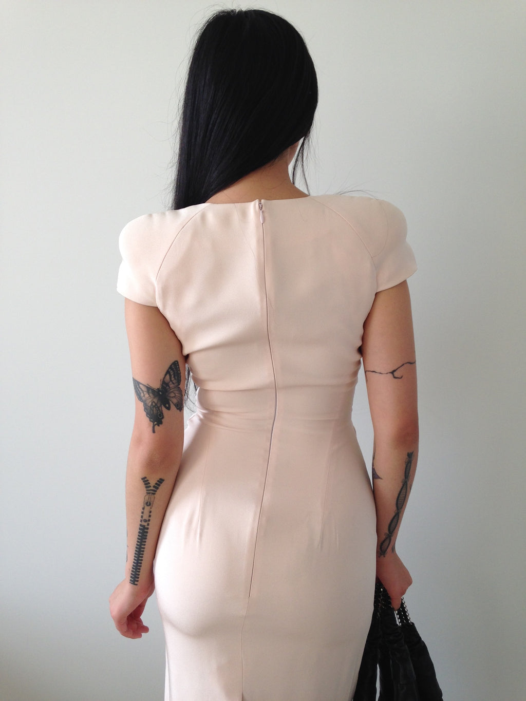 alexander mcqueen 2011 silk dress