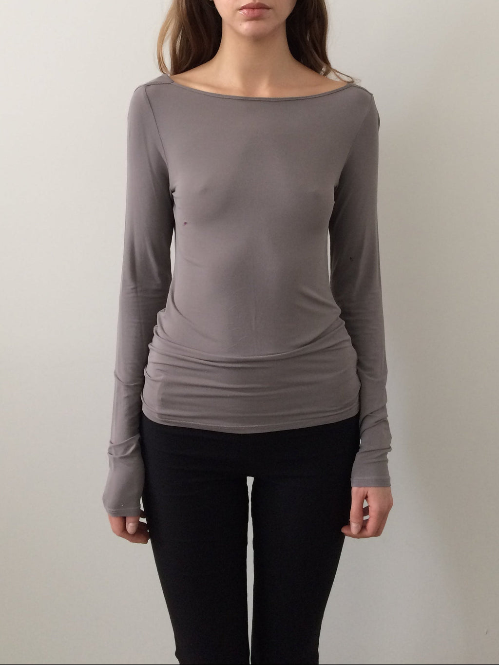 sarah pacini long sleeve top