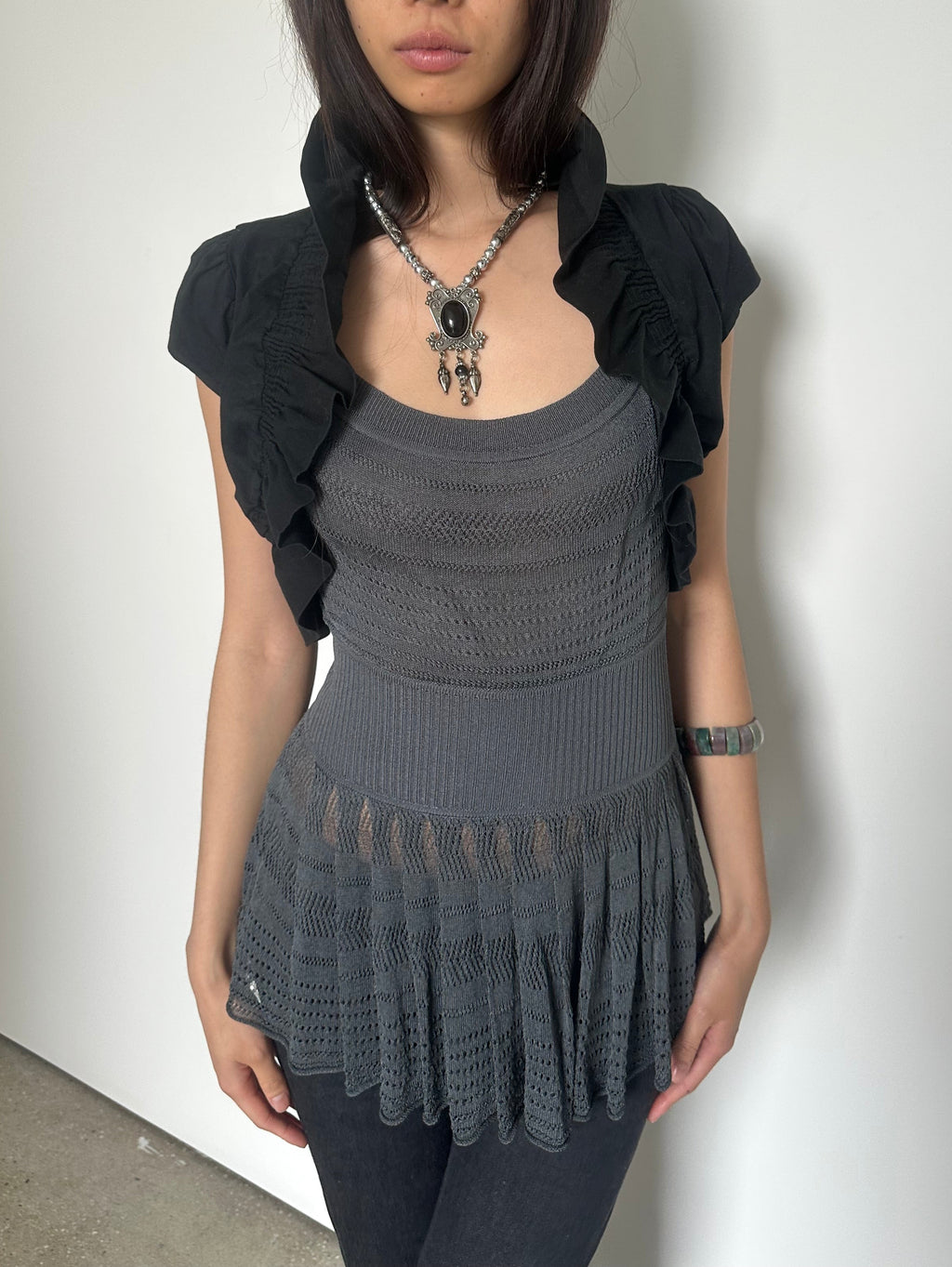 catherine malandrino knit top