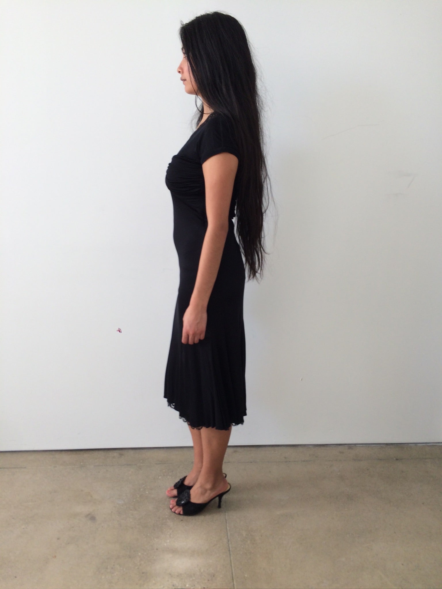 vintage alberta ferreti slip dress