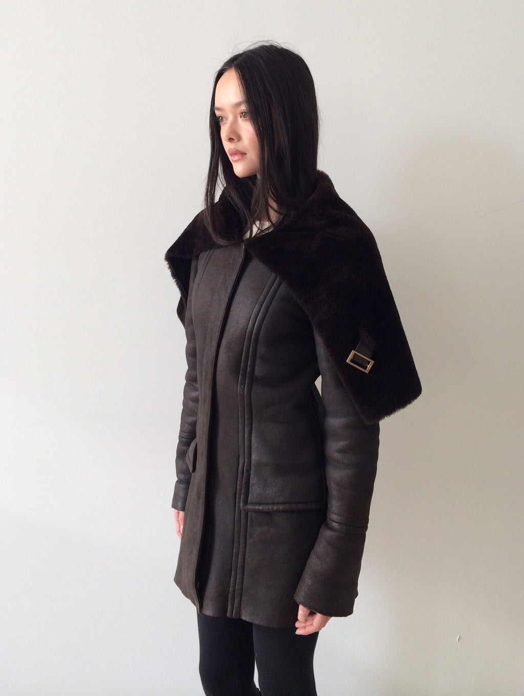 vintage gucci by tom ford fall/winter 2003 cape coat