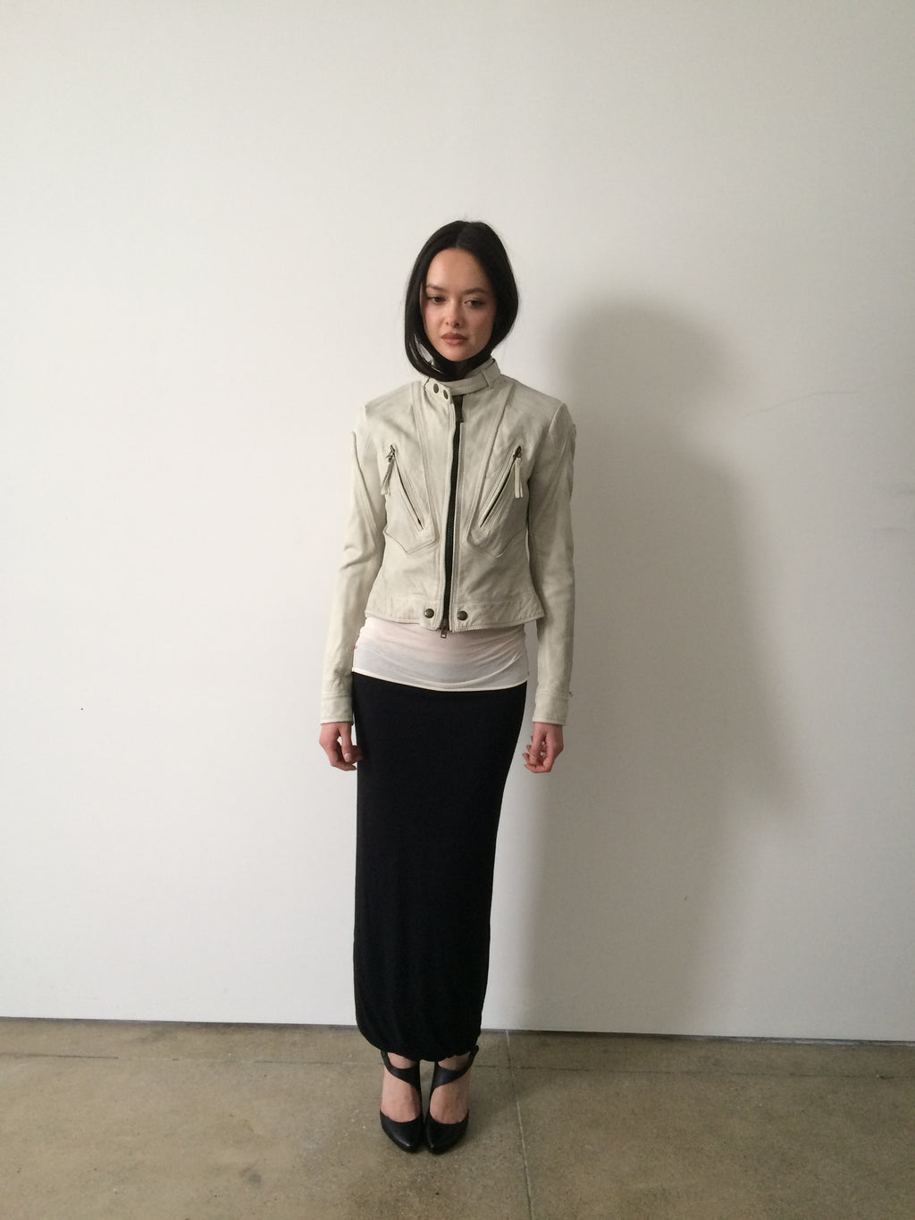 vintage just cavalli moto jacket