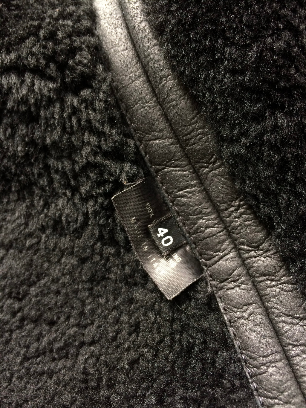 vintage gucci by tom ford era f/w 2003 shearling coat