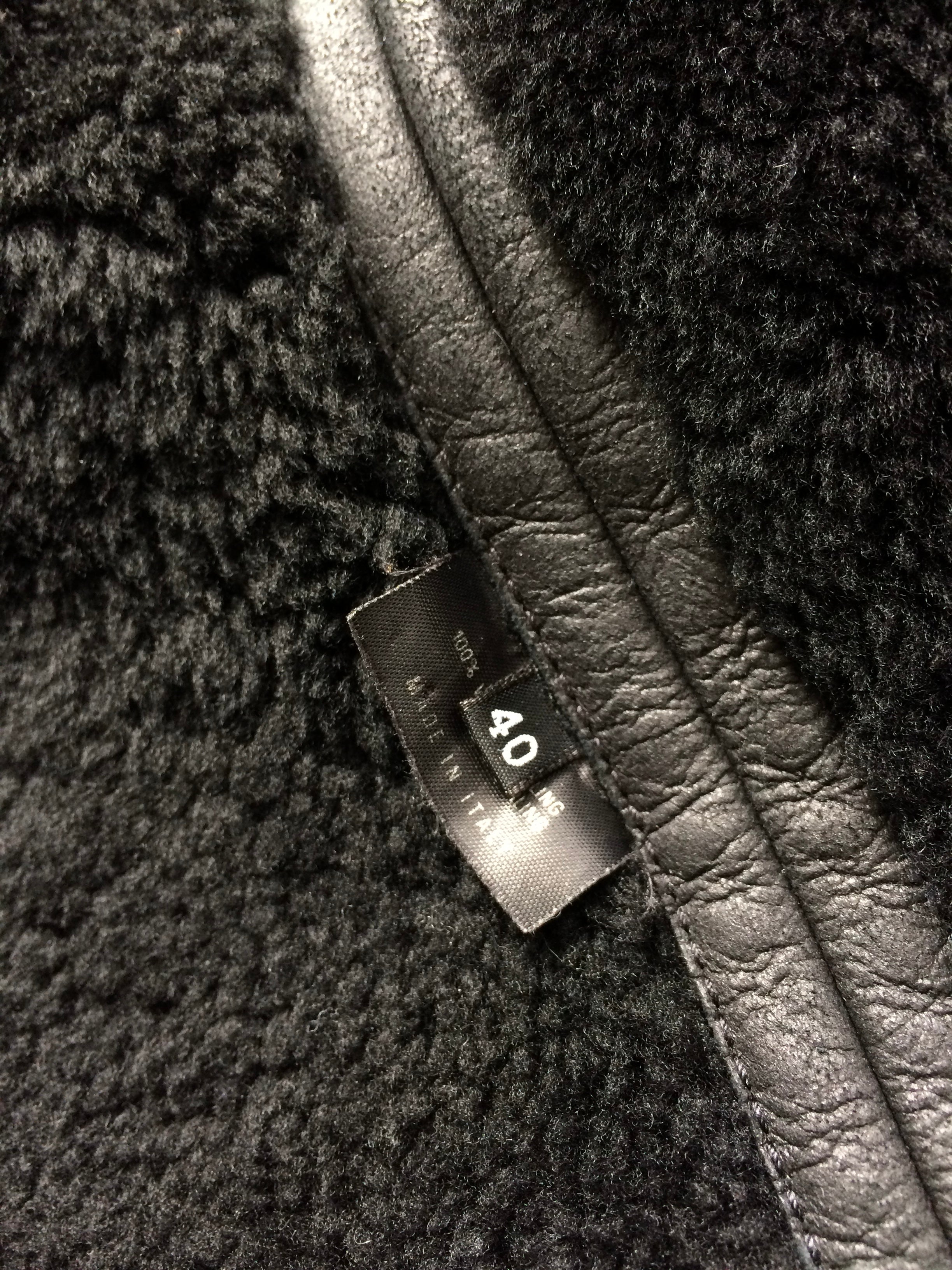 vintage gucci by tom ford era f/w 2003 shearling coat