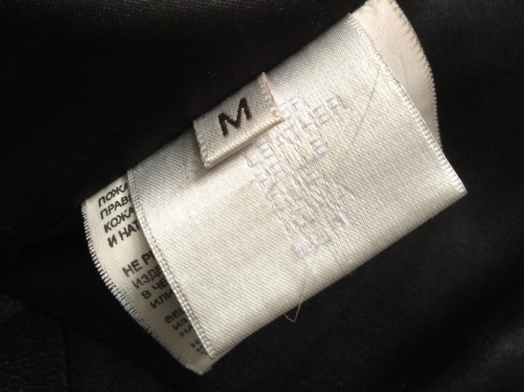 vintage ermanno scervino black zippered jacket