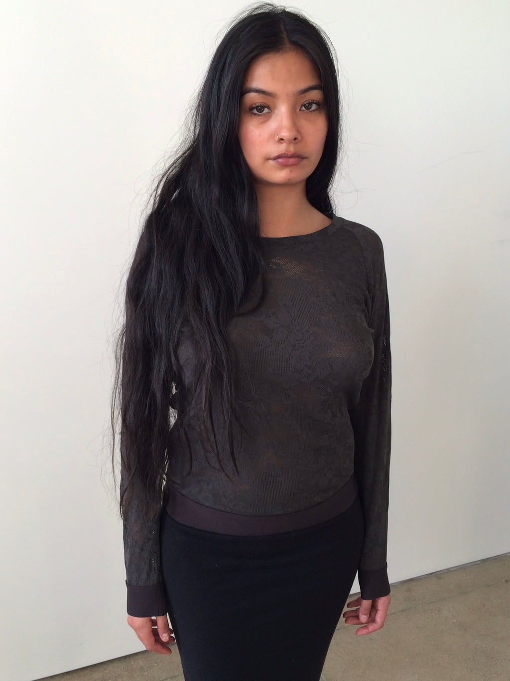 vintage French 90’s mesh top nwt