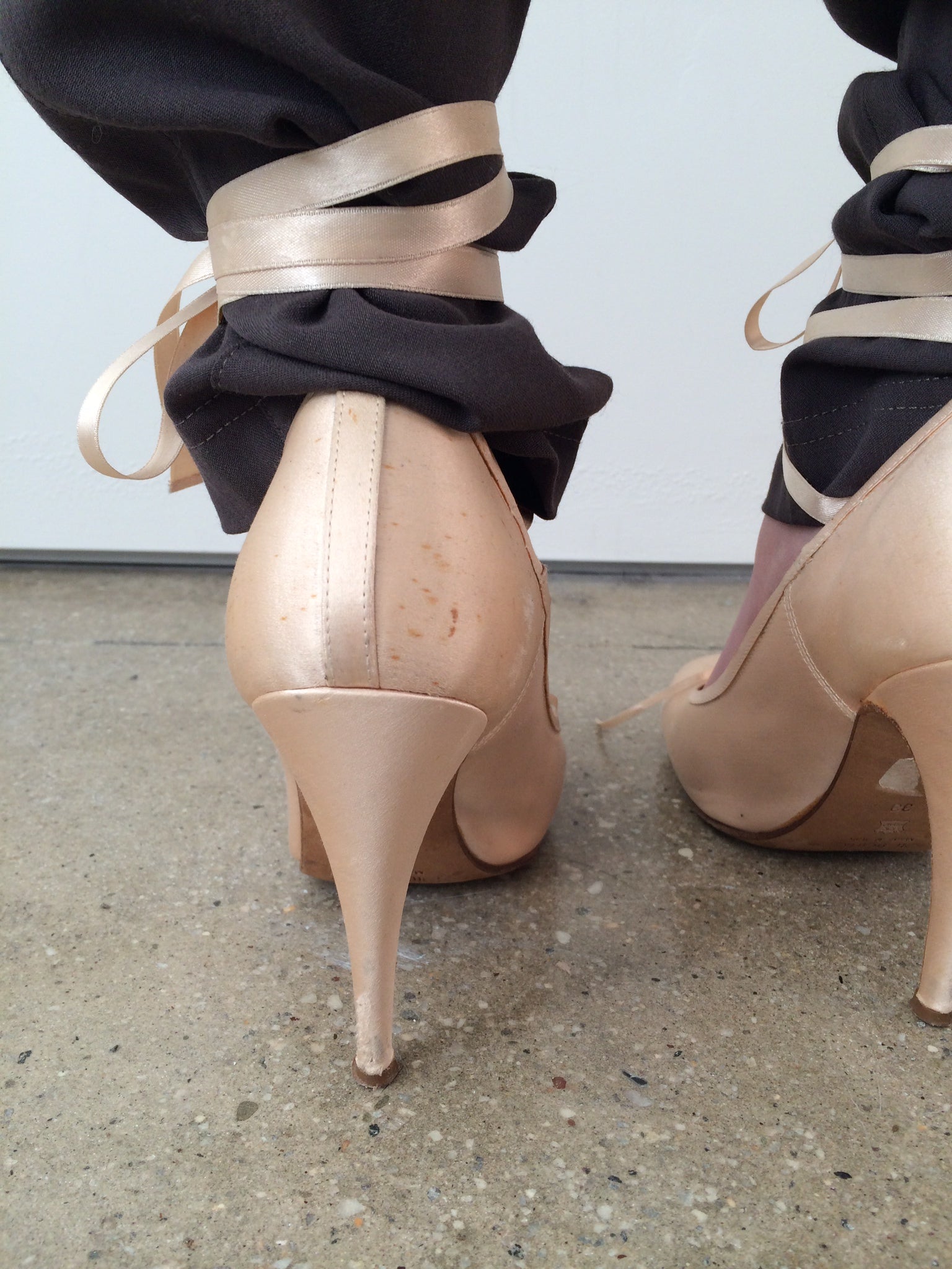 neil barrett ballerina heels size 38