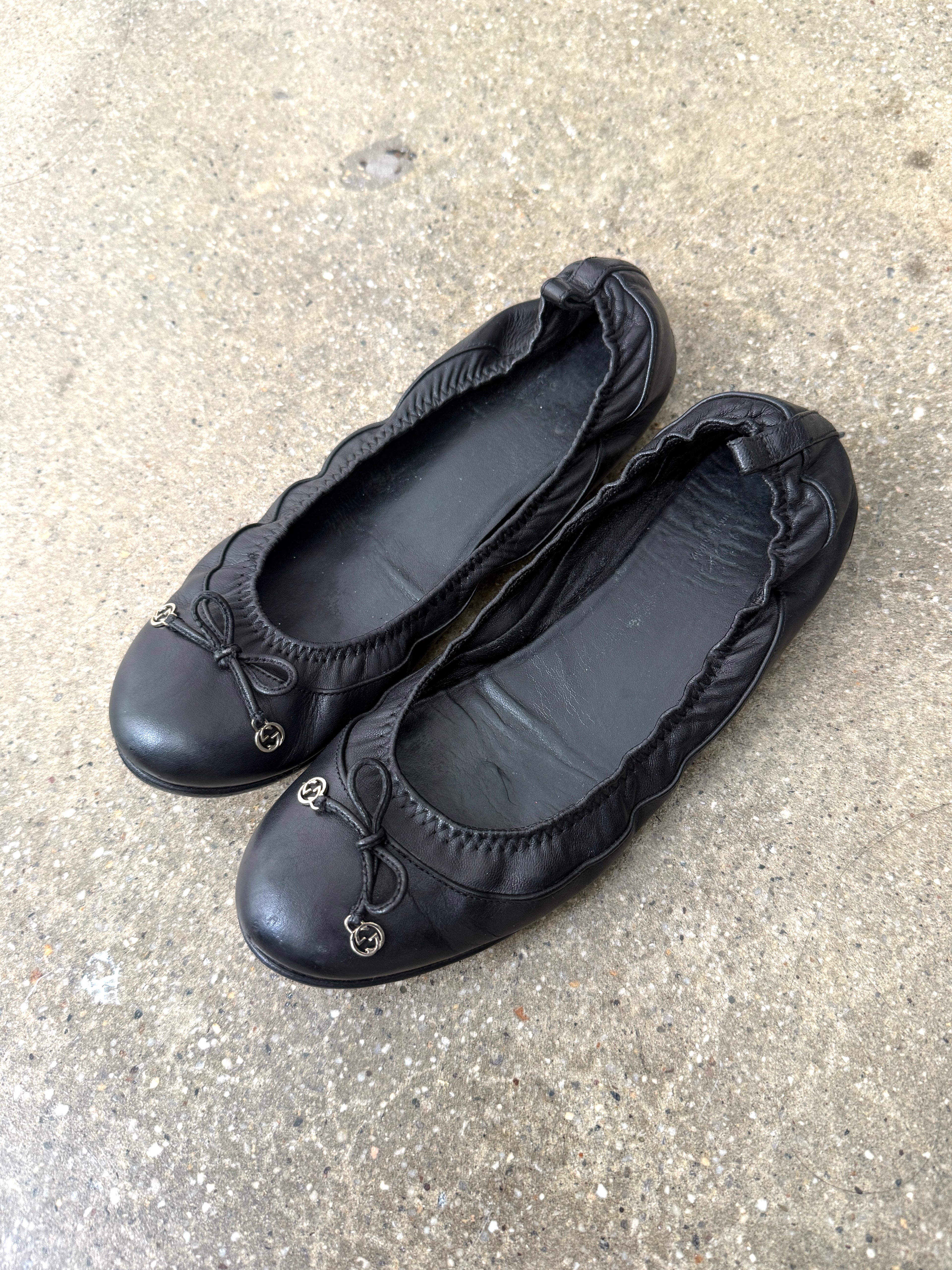 vintage gucci ballet flats US 5