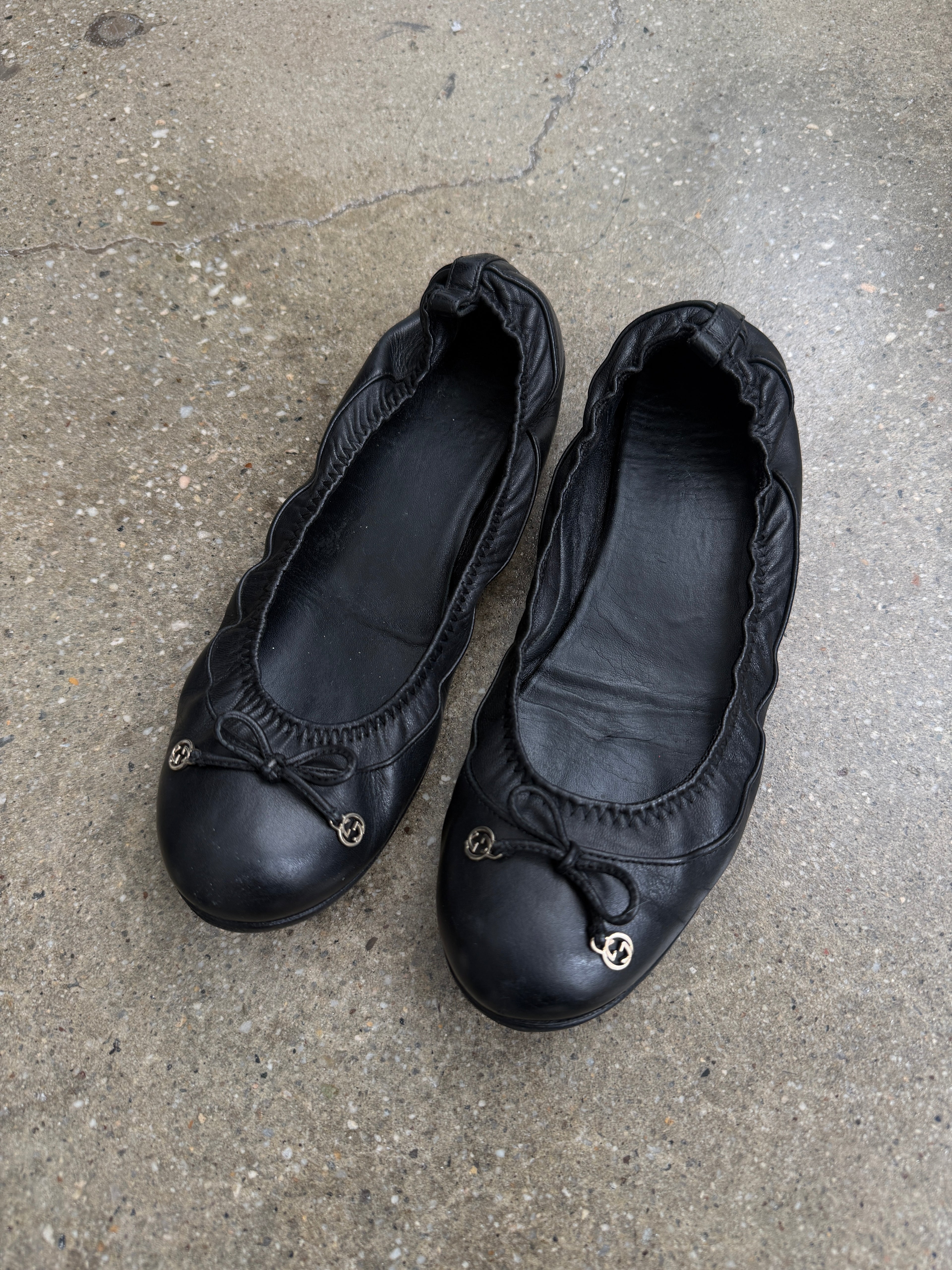 vintage gucci ballet flats US 5