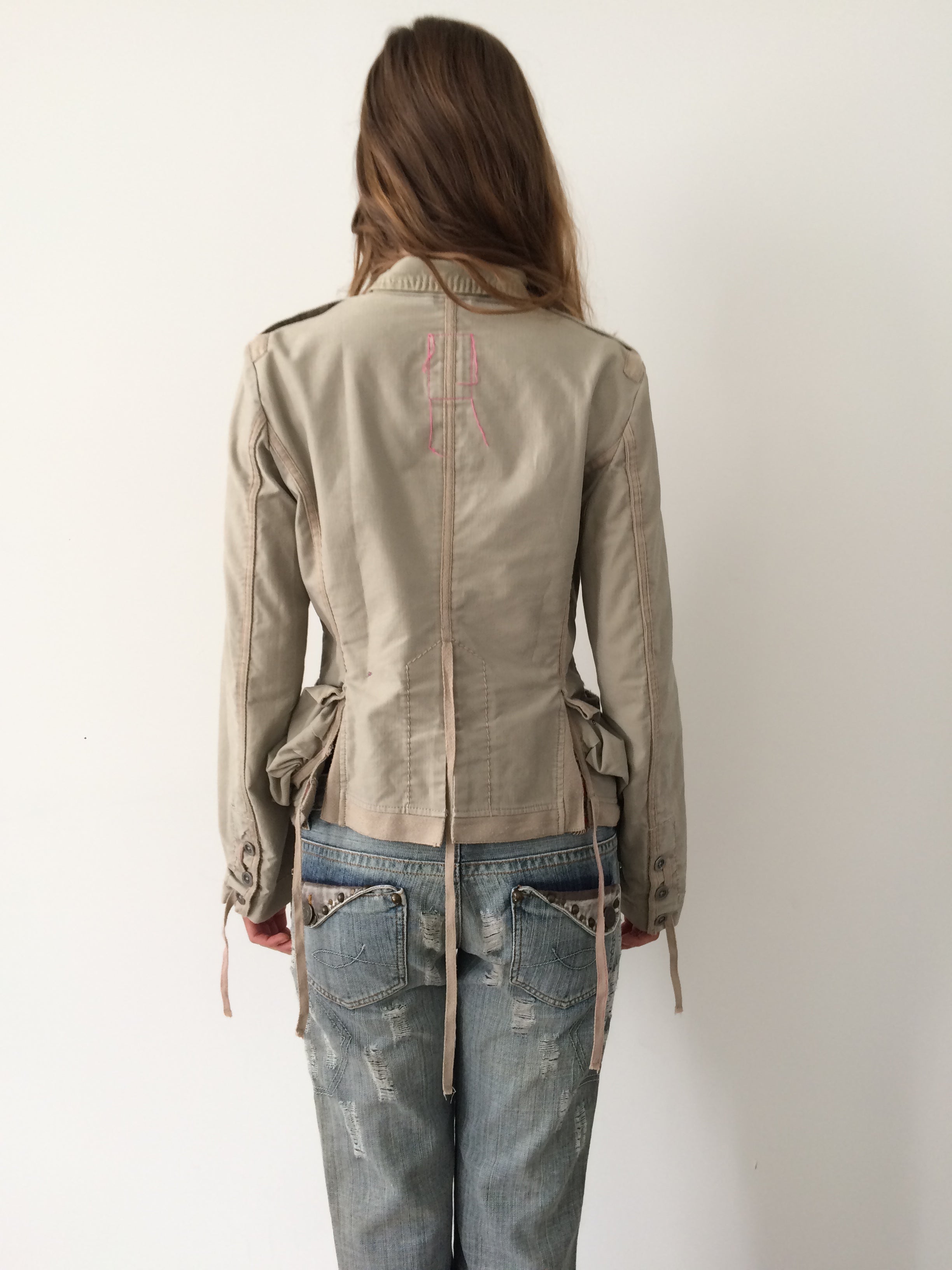 marithé + françois girbaud tan jacket