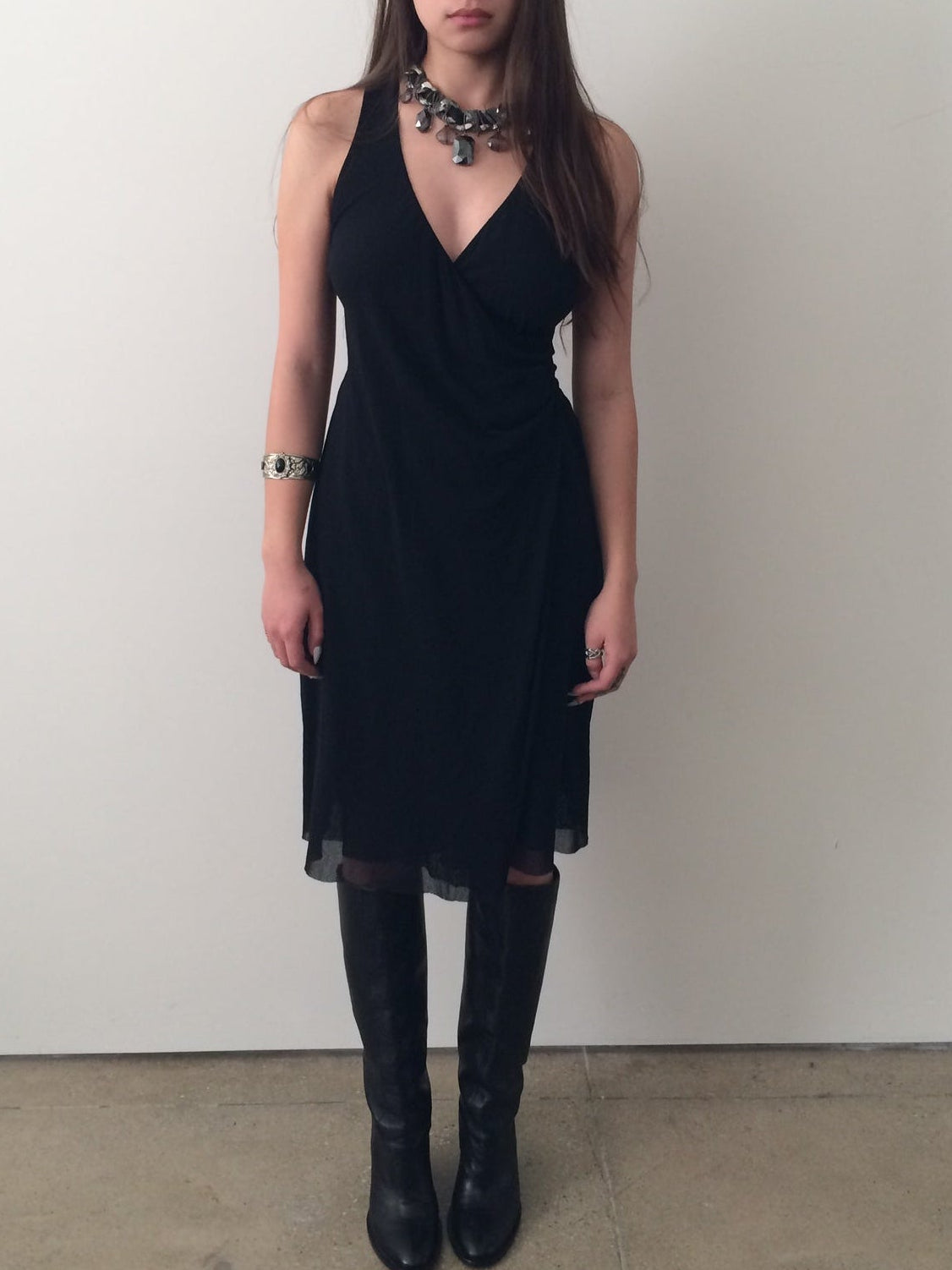 vintage viscose dress
