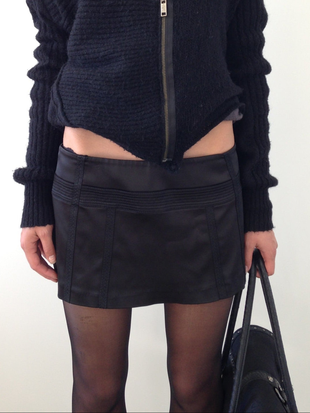 karen millen silk skirt