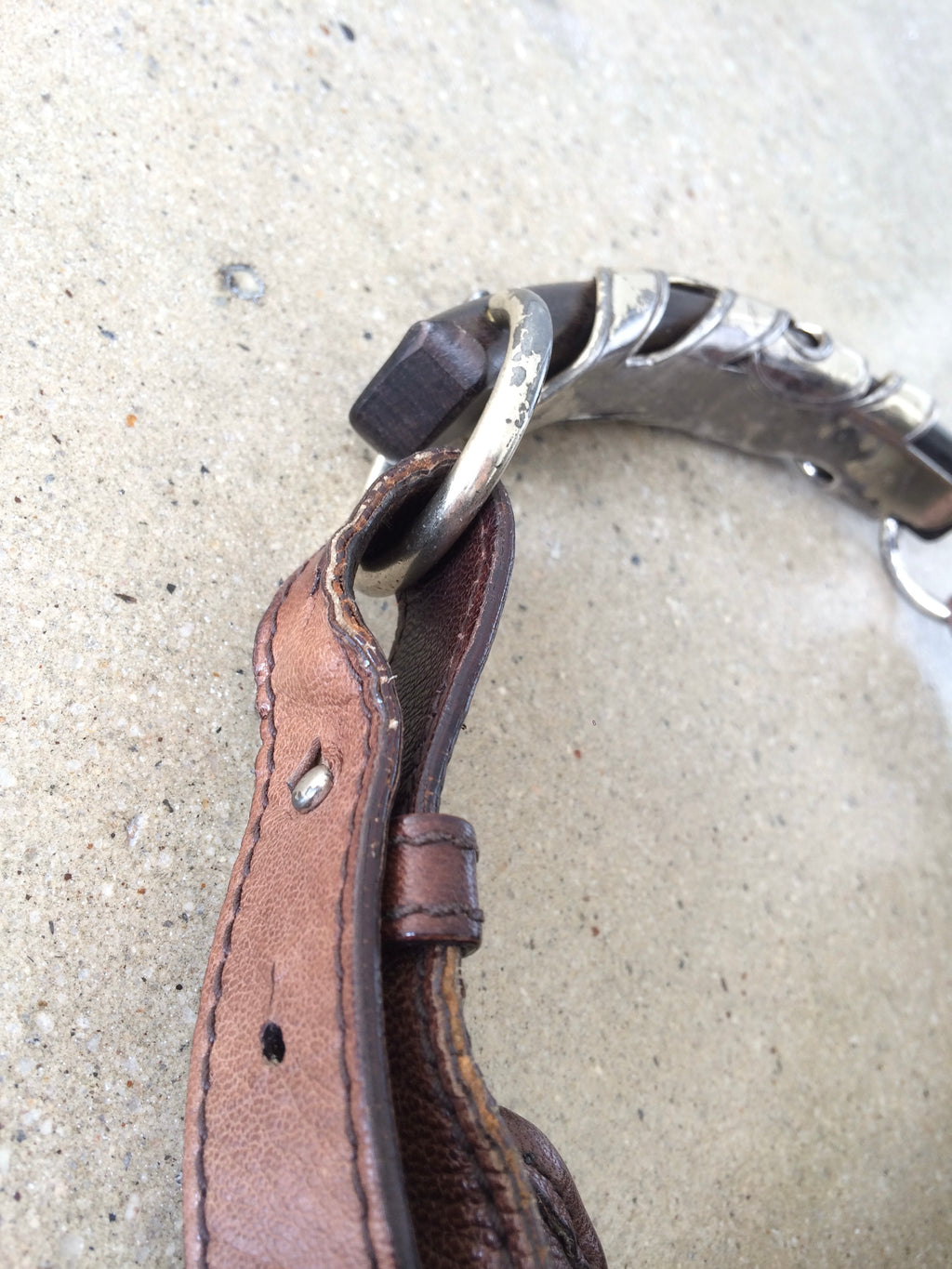 yves saint laurent brown silver handle mombasa