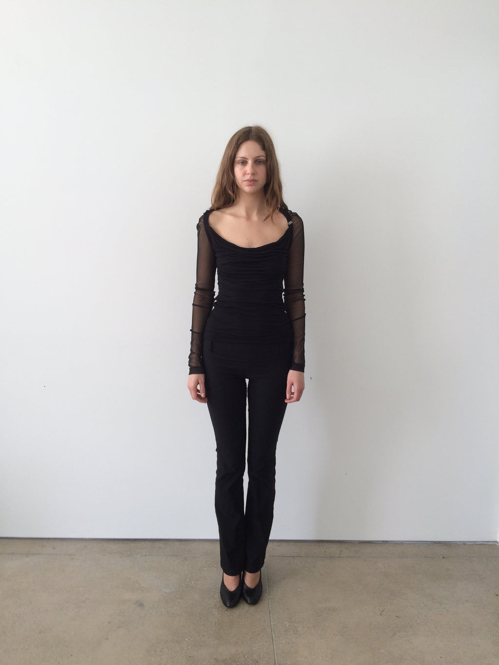 miss sixty mesh long sleeve