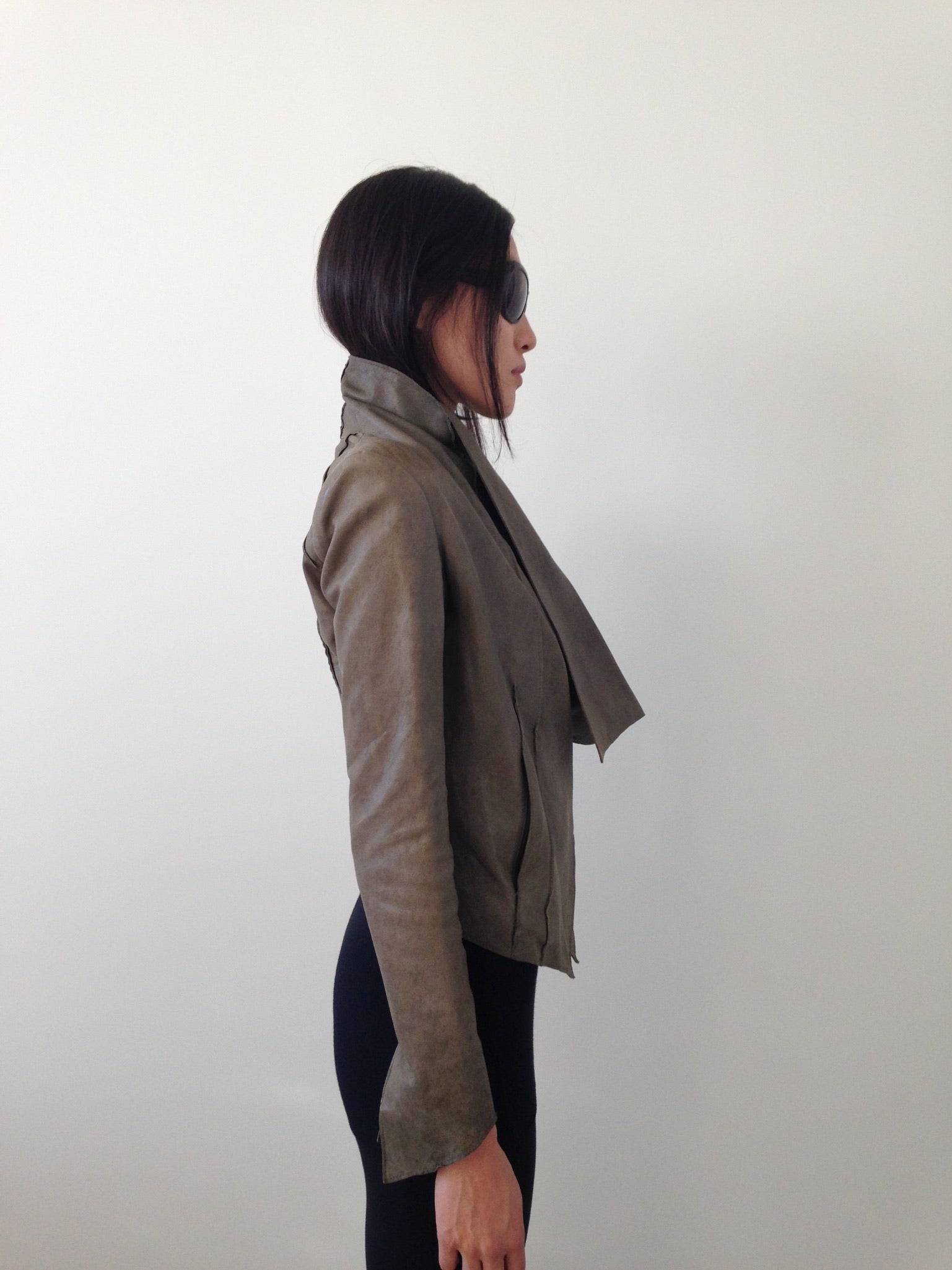 helmut lang lamb leather jacket