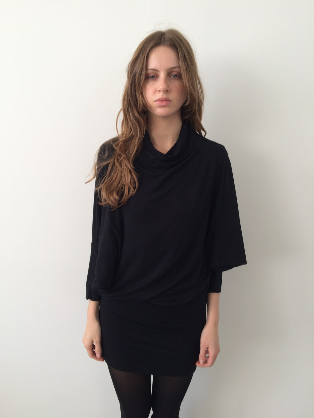 cop copine draped dress