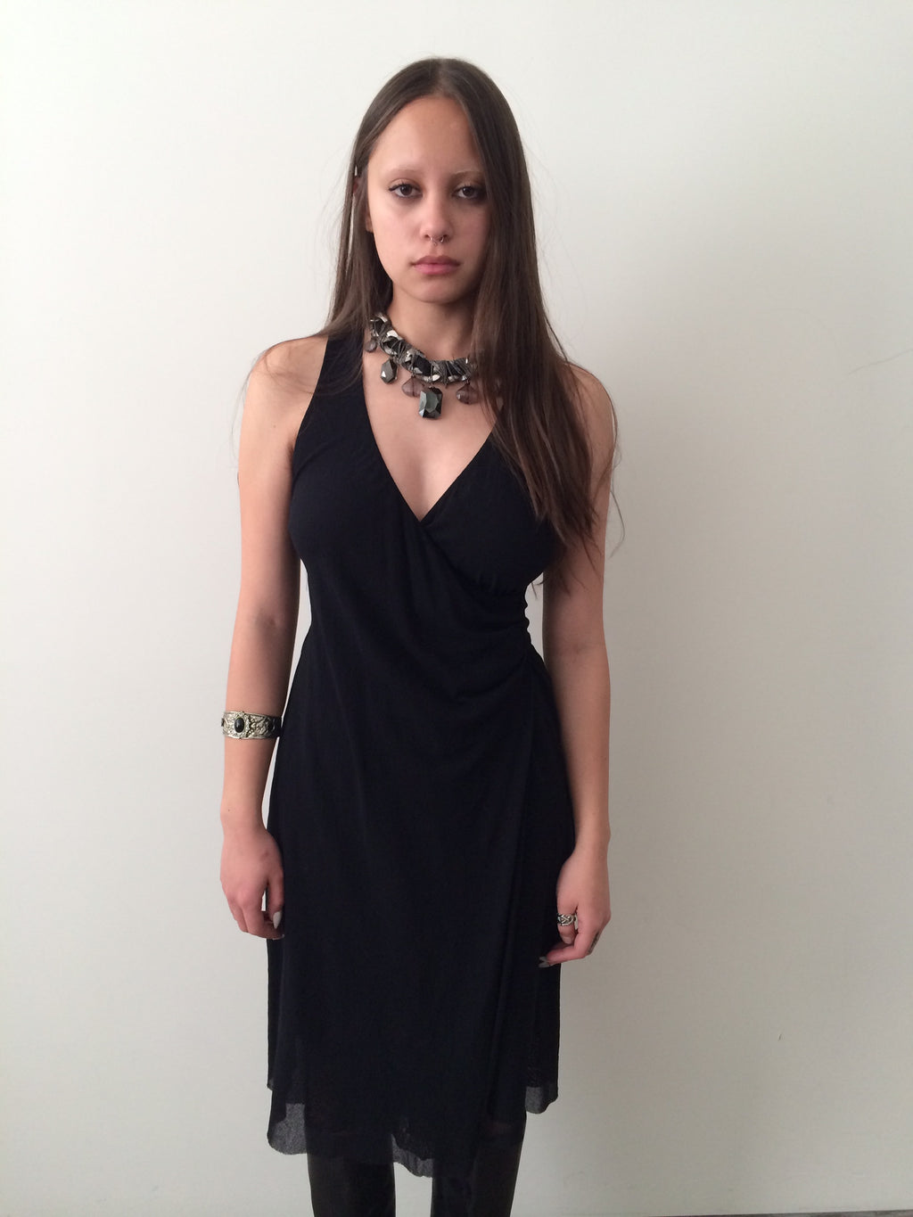 vintage viscose dress