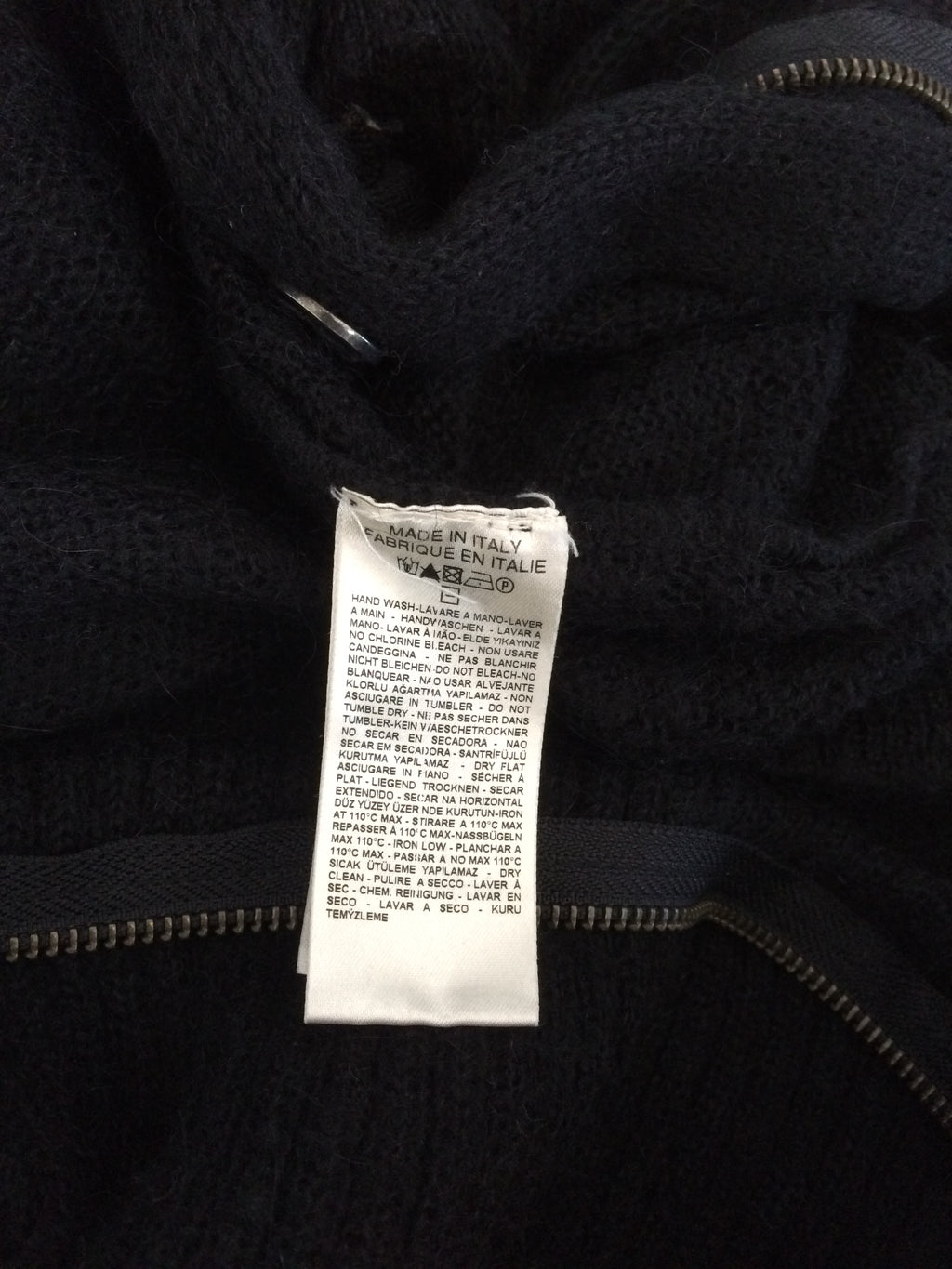diesel knit hoodie