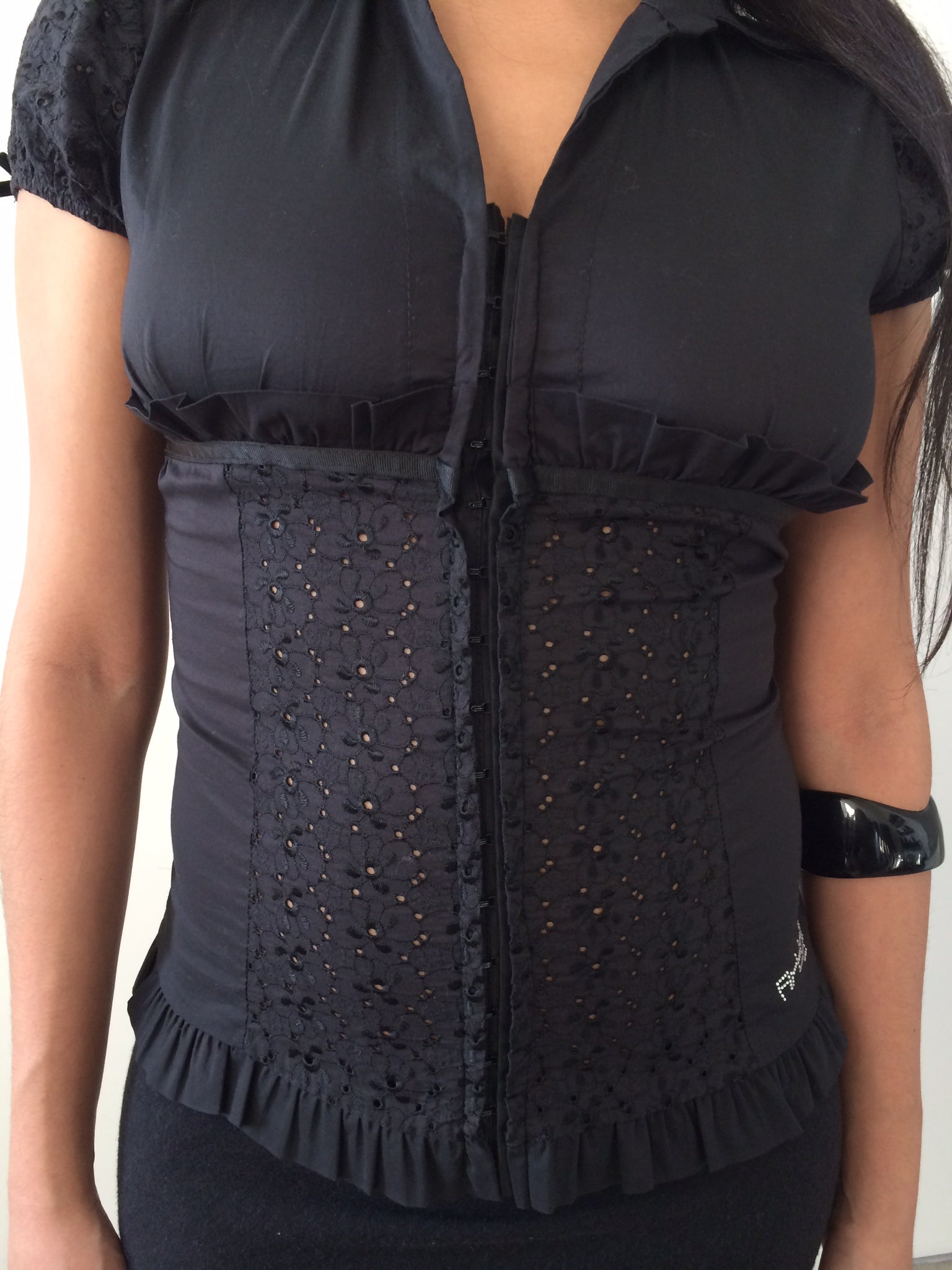 italian brand vintage corset top