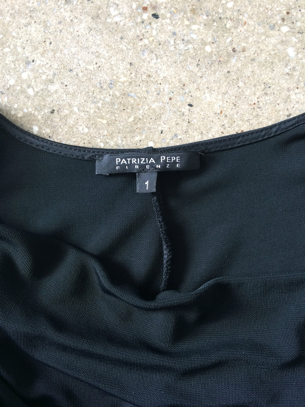 patrizia pepe long sleeve dress