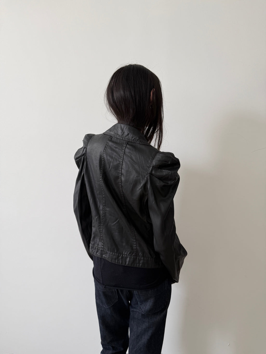 cop copine waxed jacket