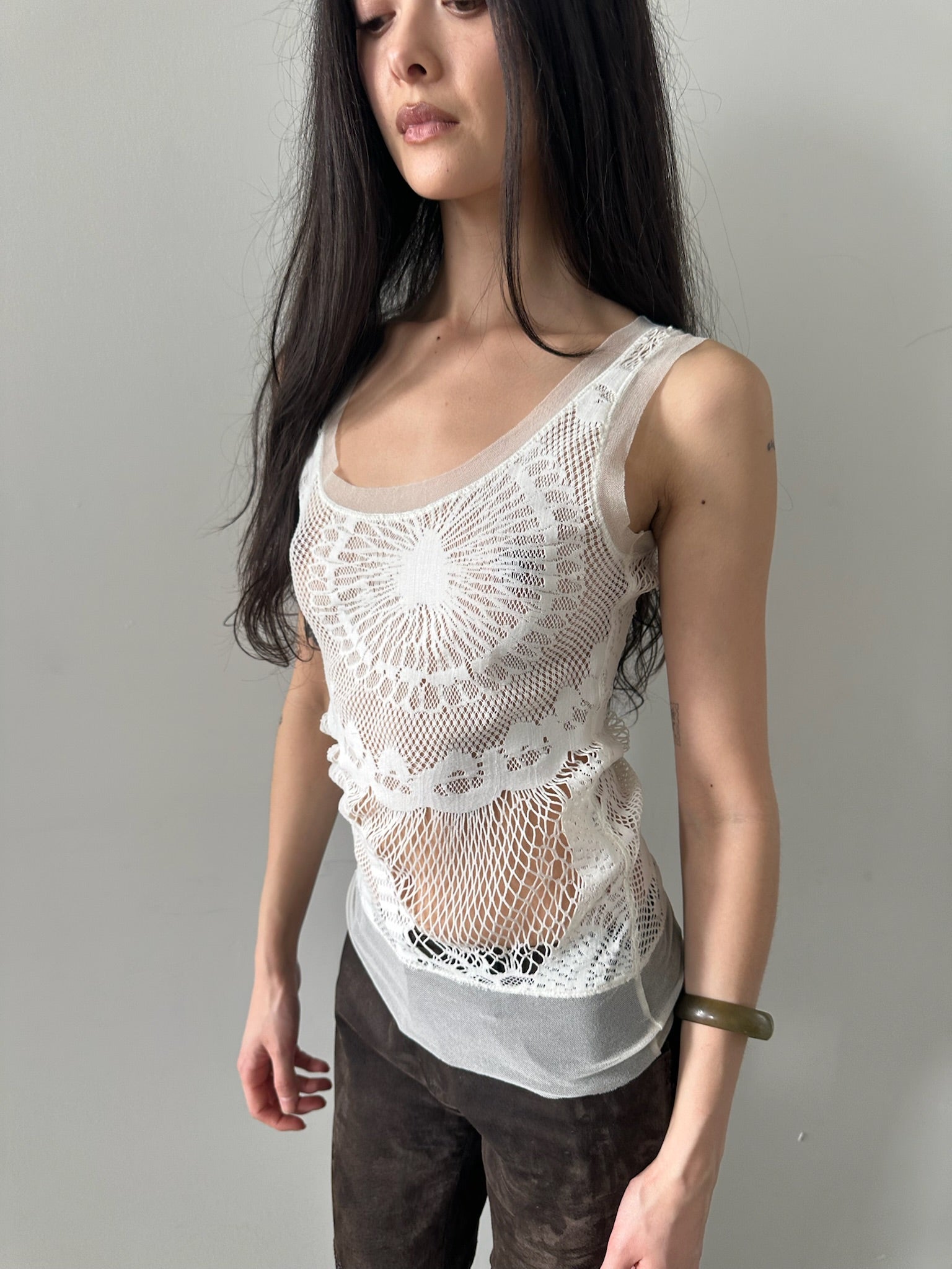 vintage Jean Paul Gaultier soleil tank top
