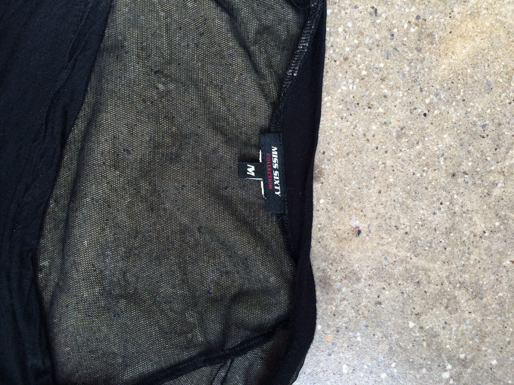 miss sixty mesh long sleeve