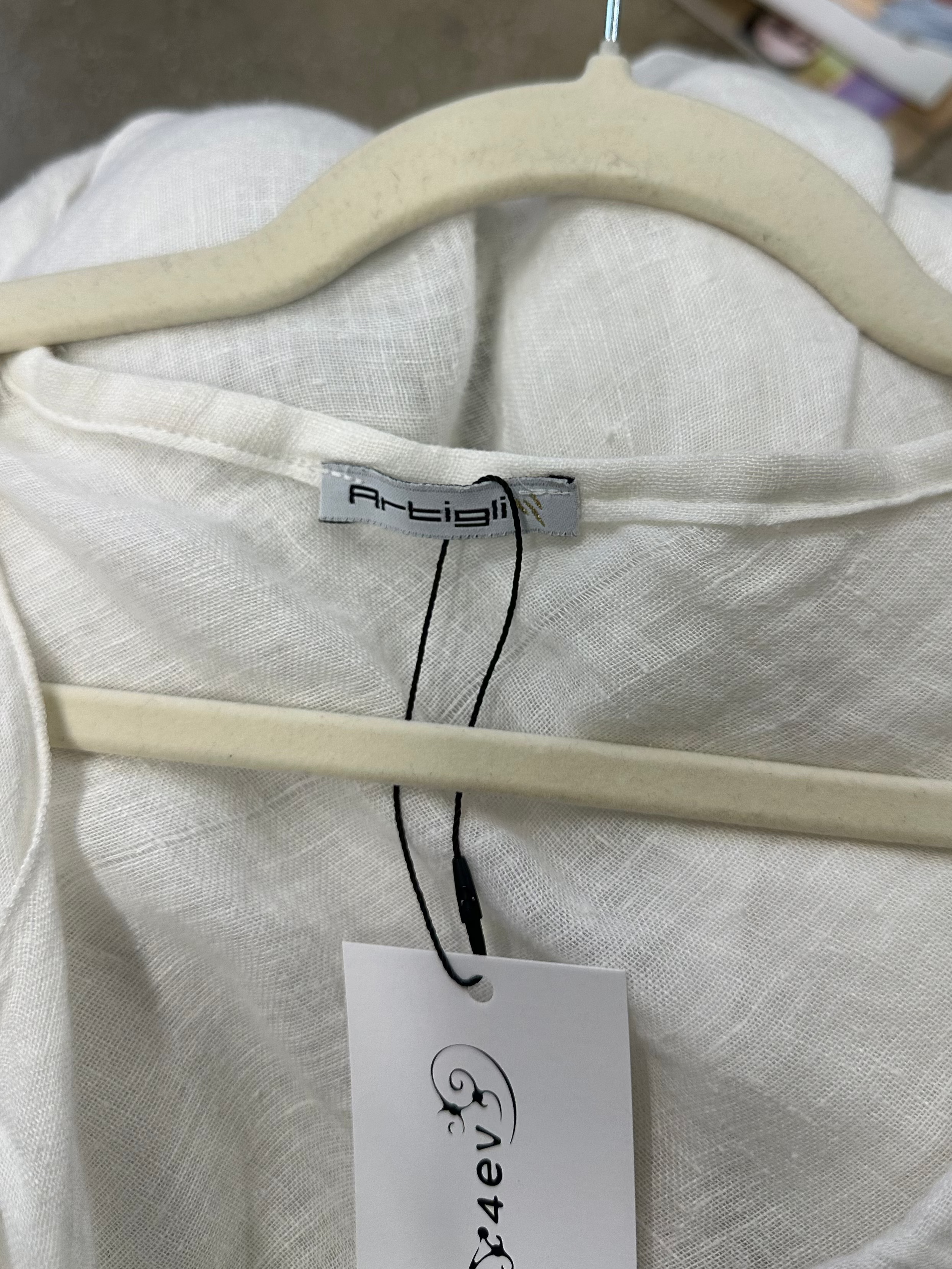 italian brand linen dress made in italy