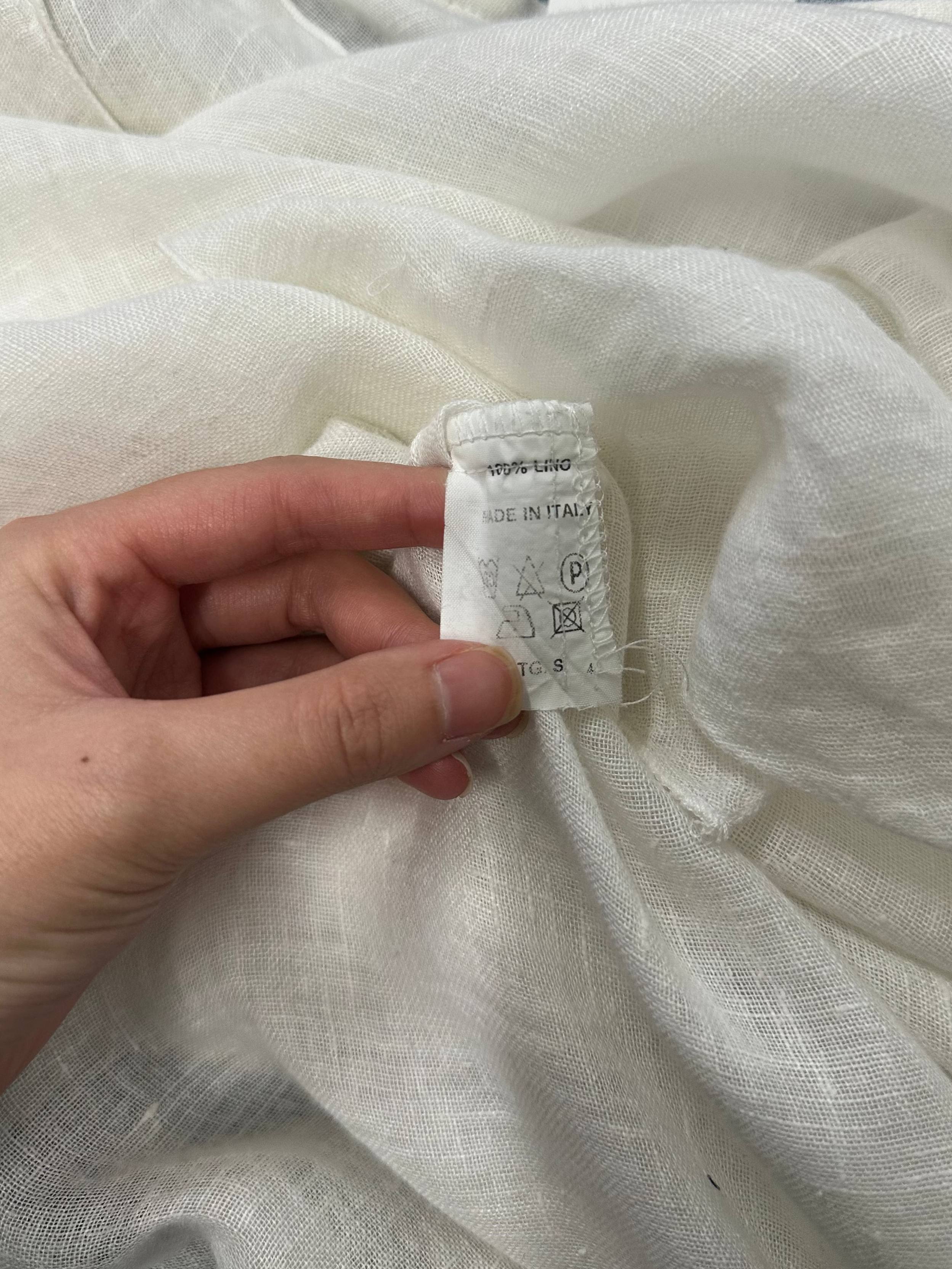 italian brand linen dress made in italy