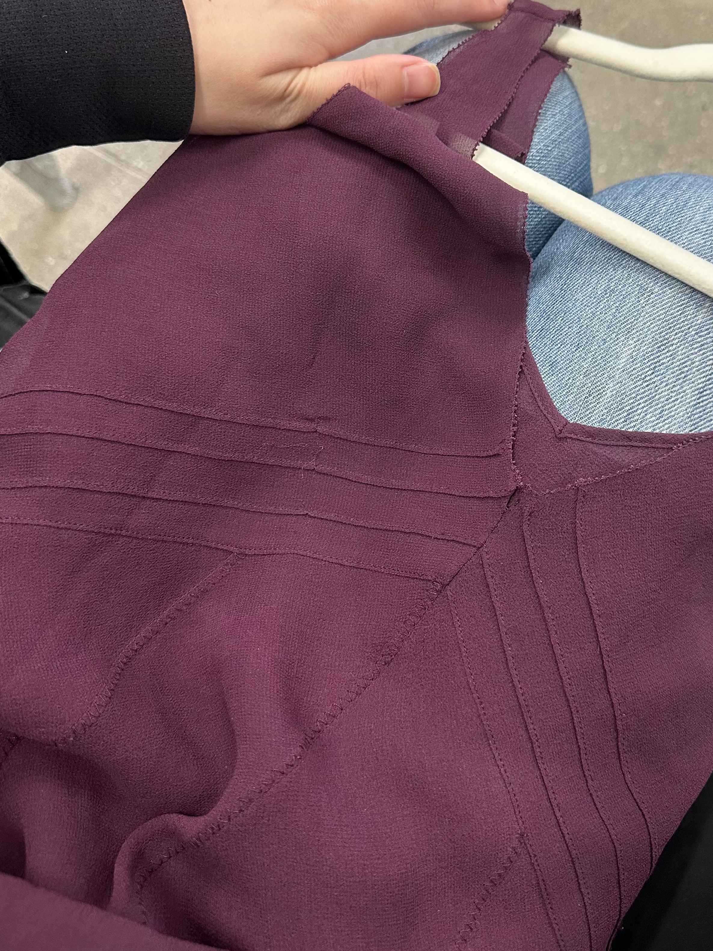 vintage italian silk top