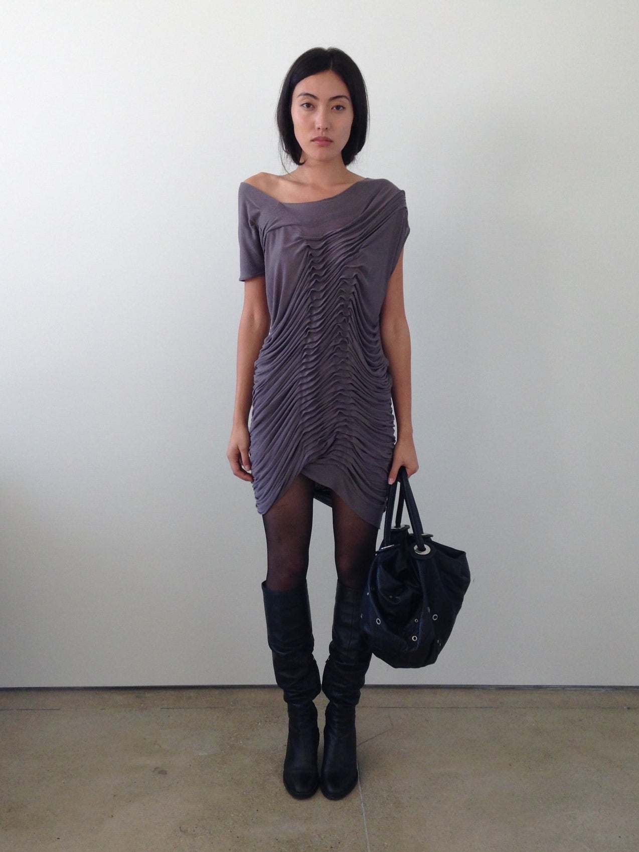 italian pleated dress