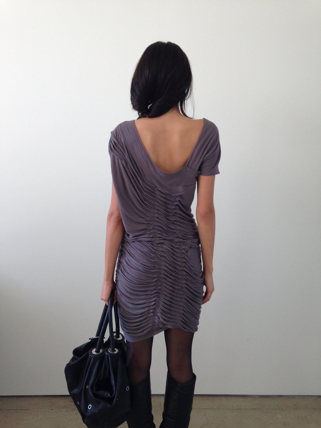 italian pleated dress