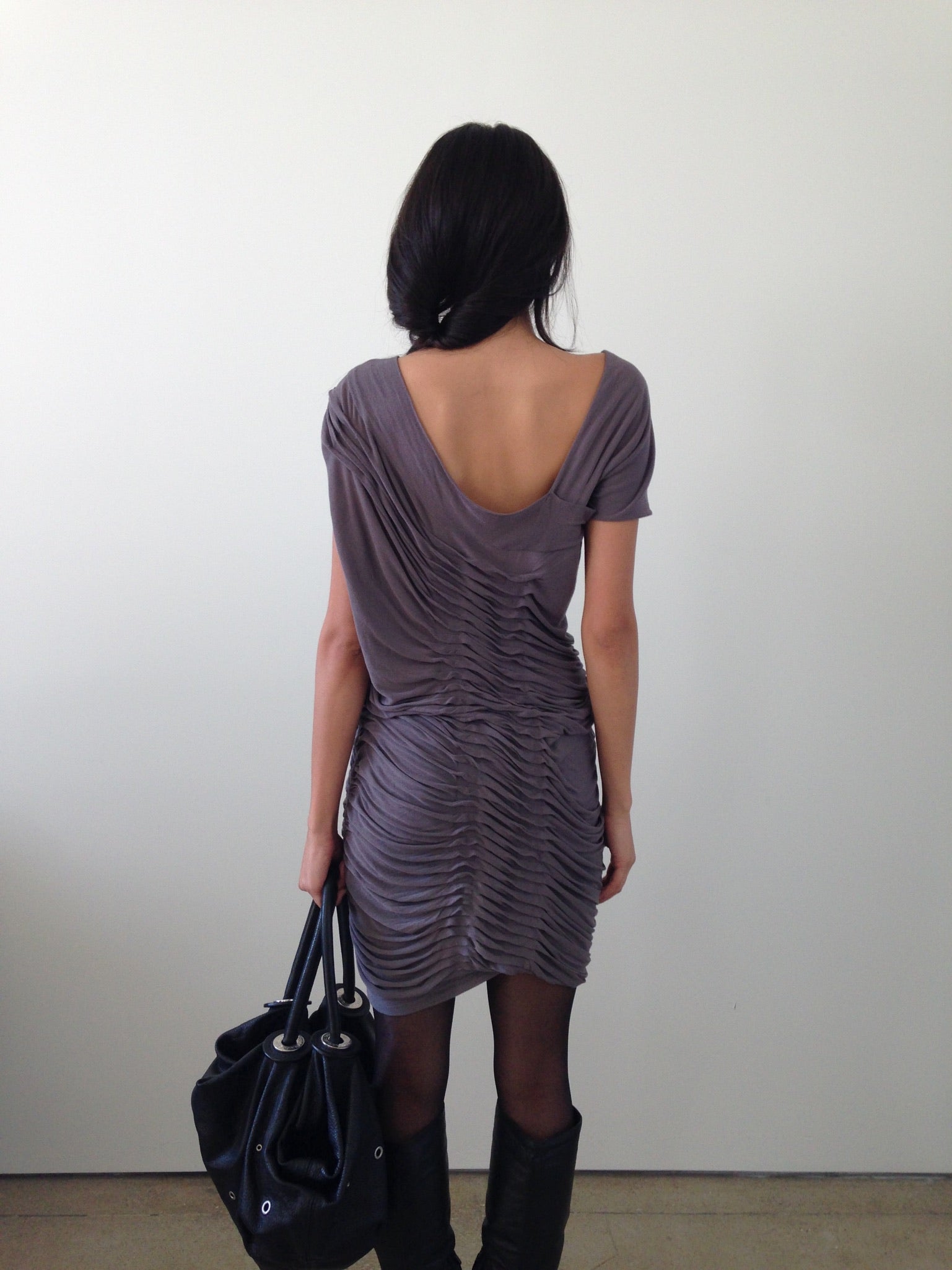 italian pleated dress