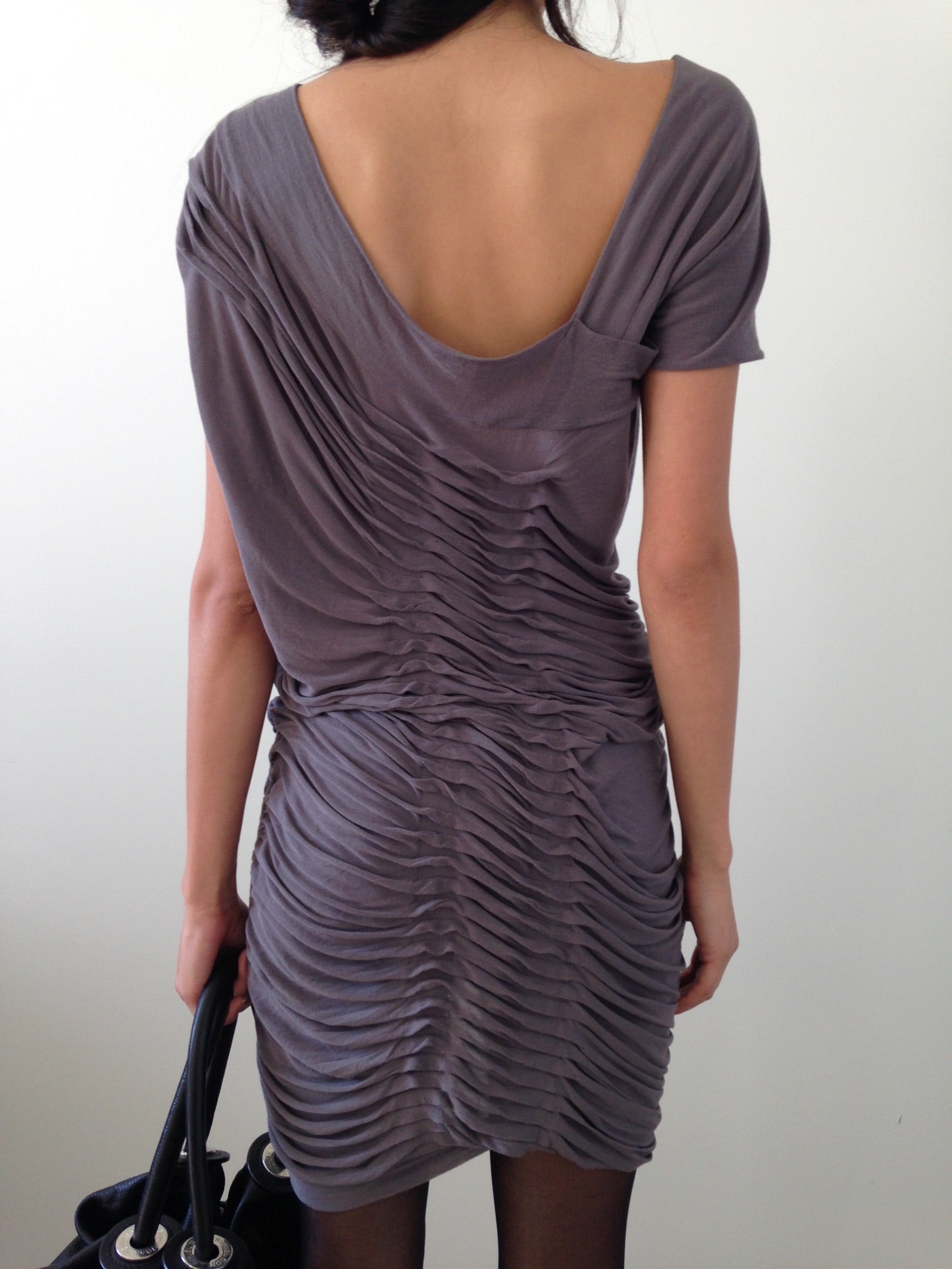 italian pleated dress