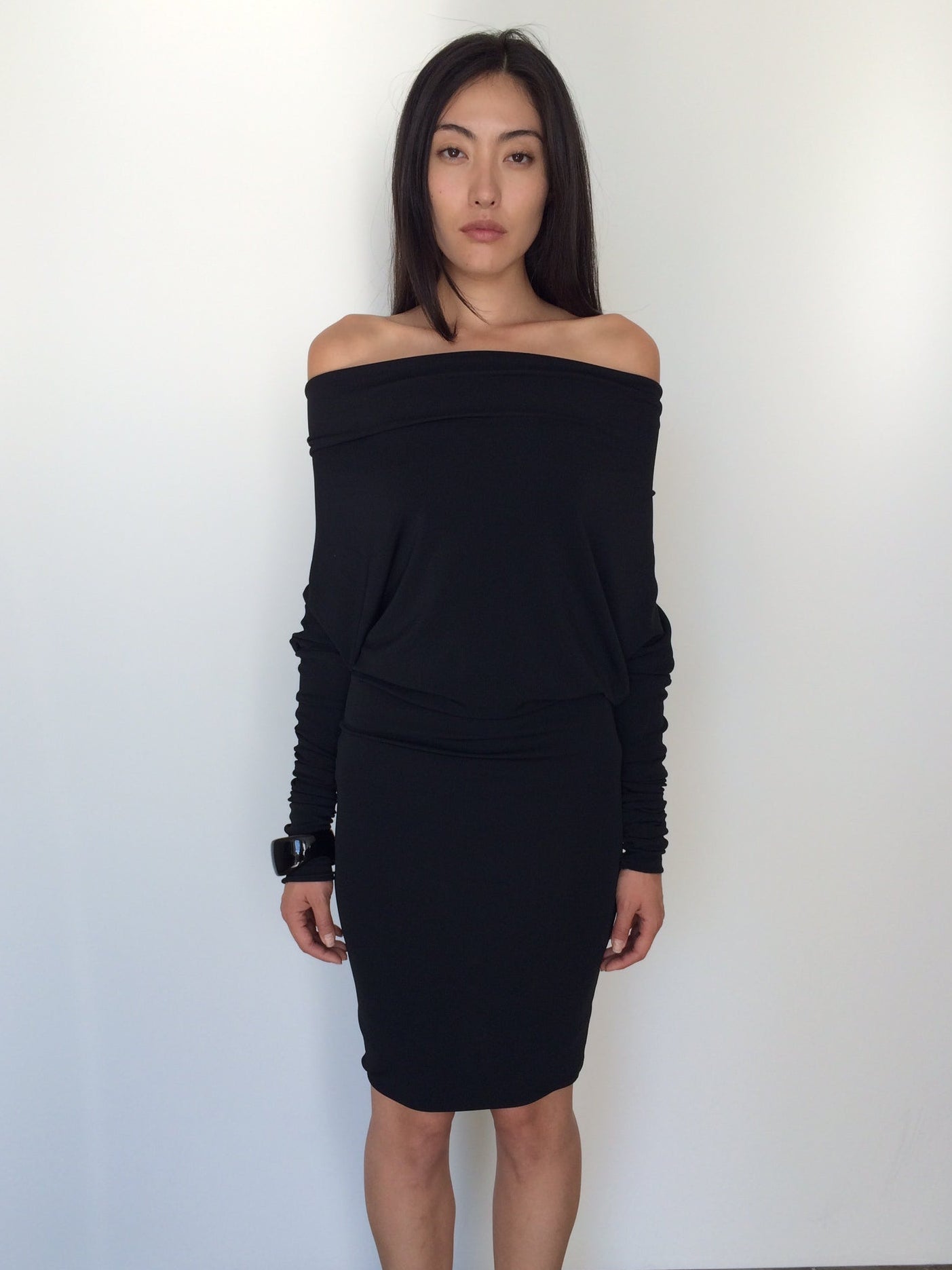 patrizia pepe long sleeve dress
