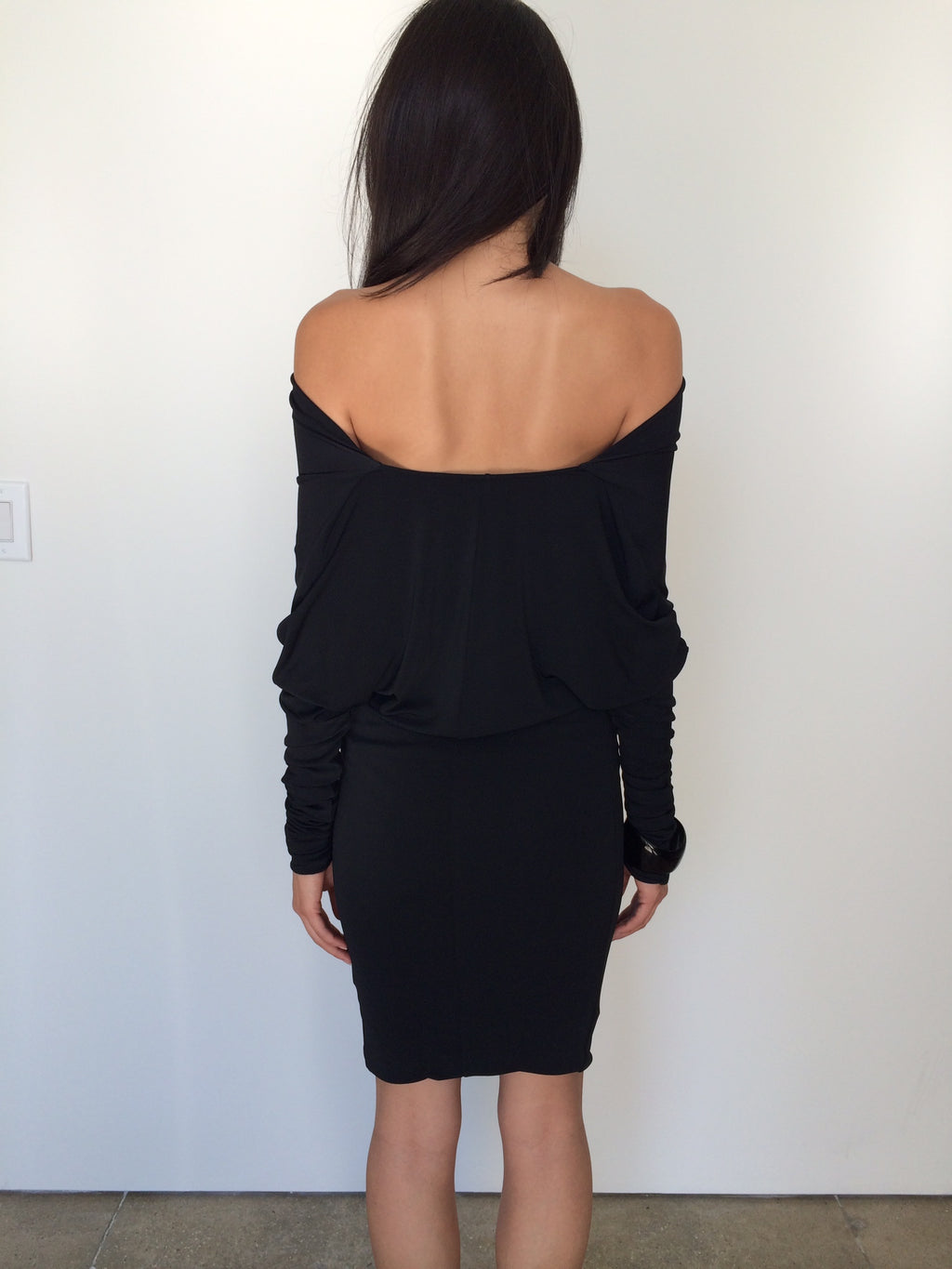 patrizia pepe long sleeve dress
