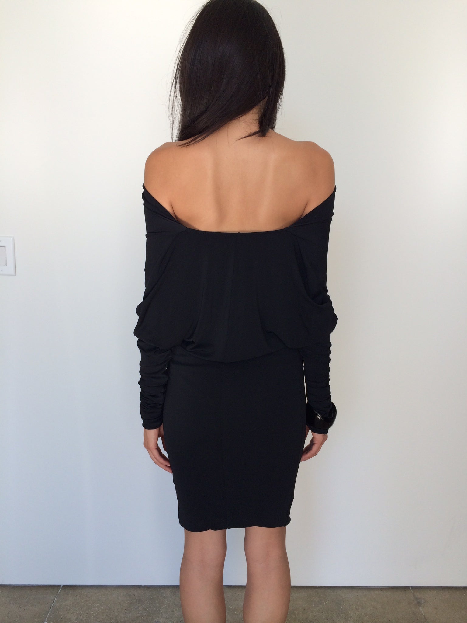 patrizia pepe long sleeve dress