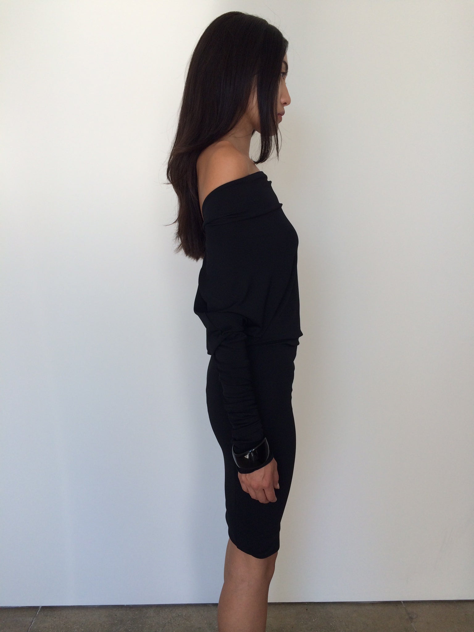 patrizia pepe long sleeve dress